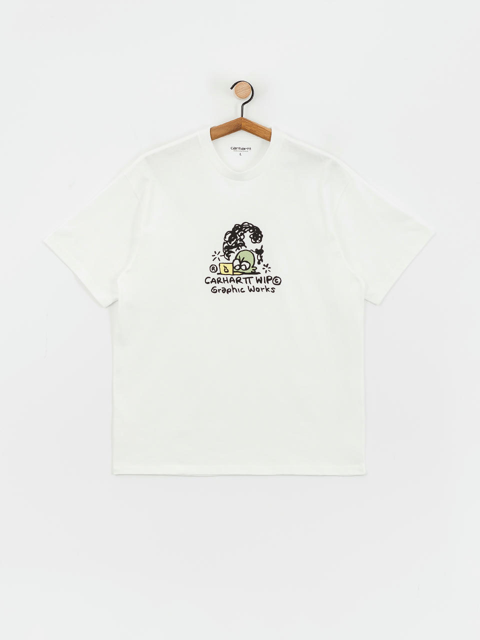 Tricou Carhartt WIP Graphic Works (white)