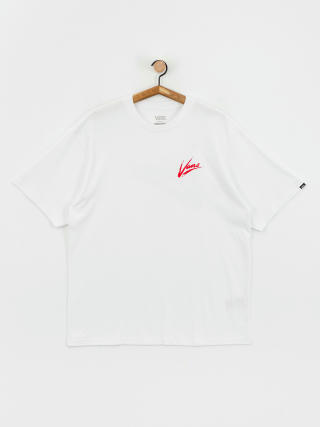 Tricou Vans Dettori Loose (white/racing red)