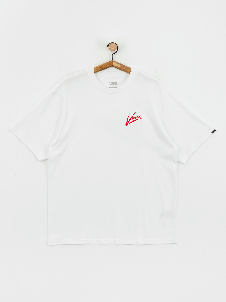 Tricou Vans Dettori Loose (white/racing red)