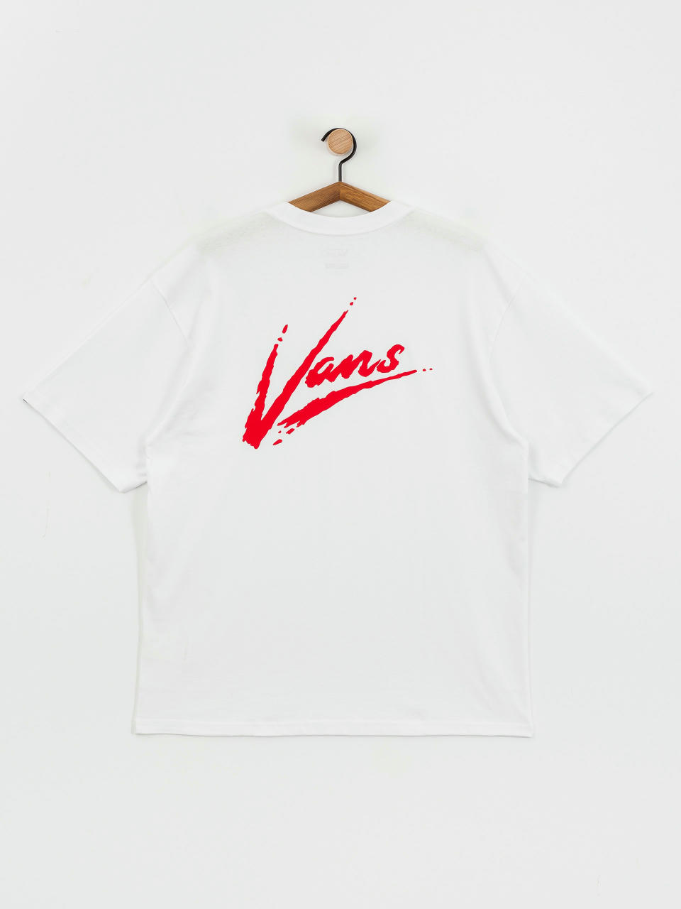 Tricou Vans Dettori Loose (white/racing red)