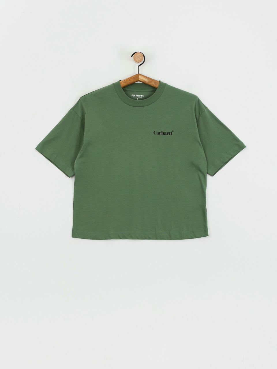 Tricou Carhartt WIP Fold Leo Wmn (duck green)