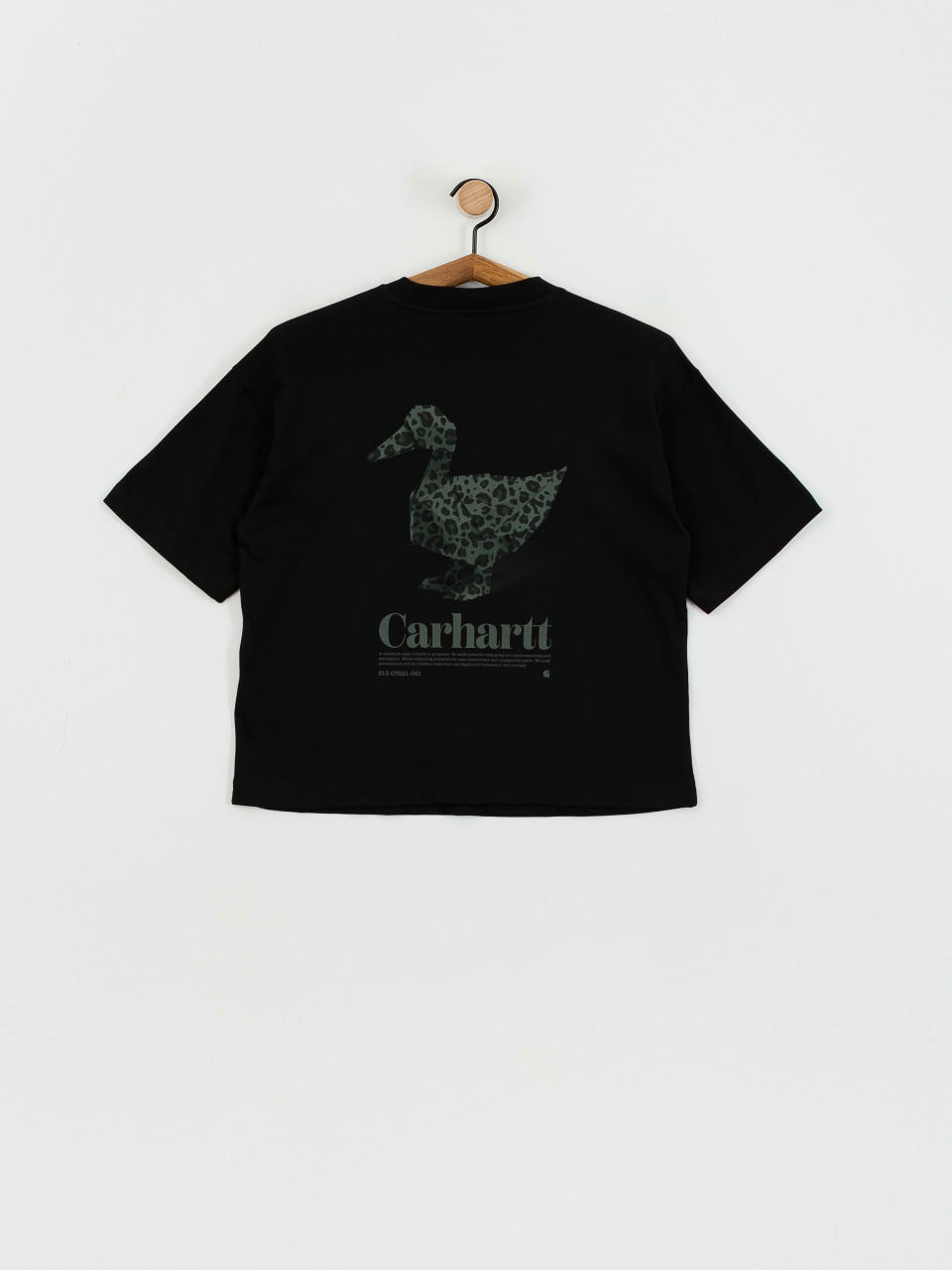 Tricou Carhartt WIP Fold Leo Wmn (black)