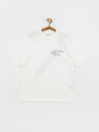 Tricou Carhartt WIP WIP Pencil (white/black)