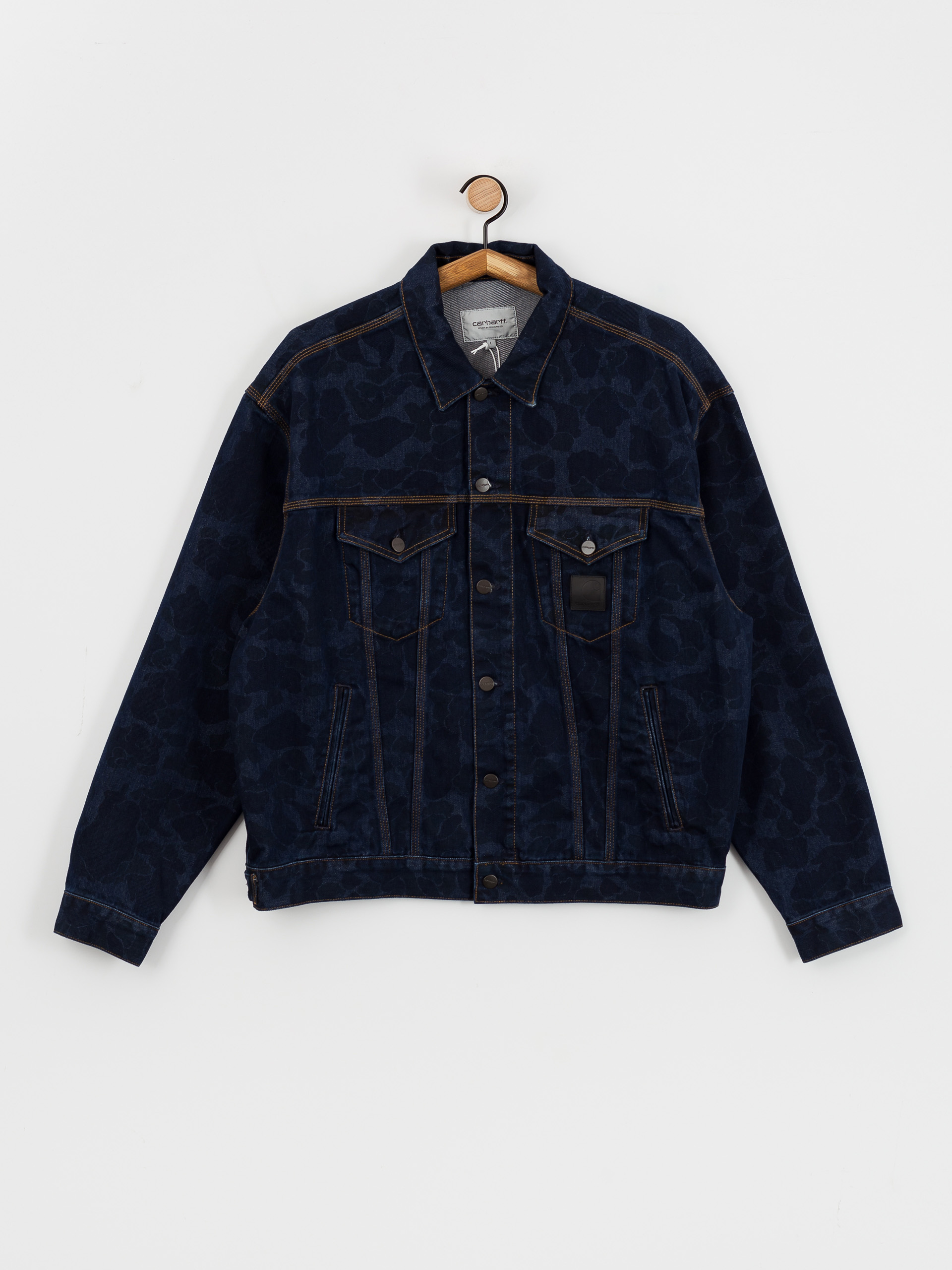 Geacă Carhartt WIP Duck Helston (camo duck/blue)