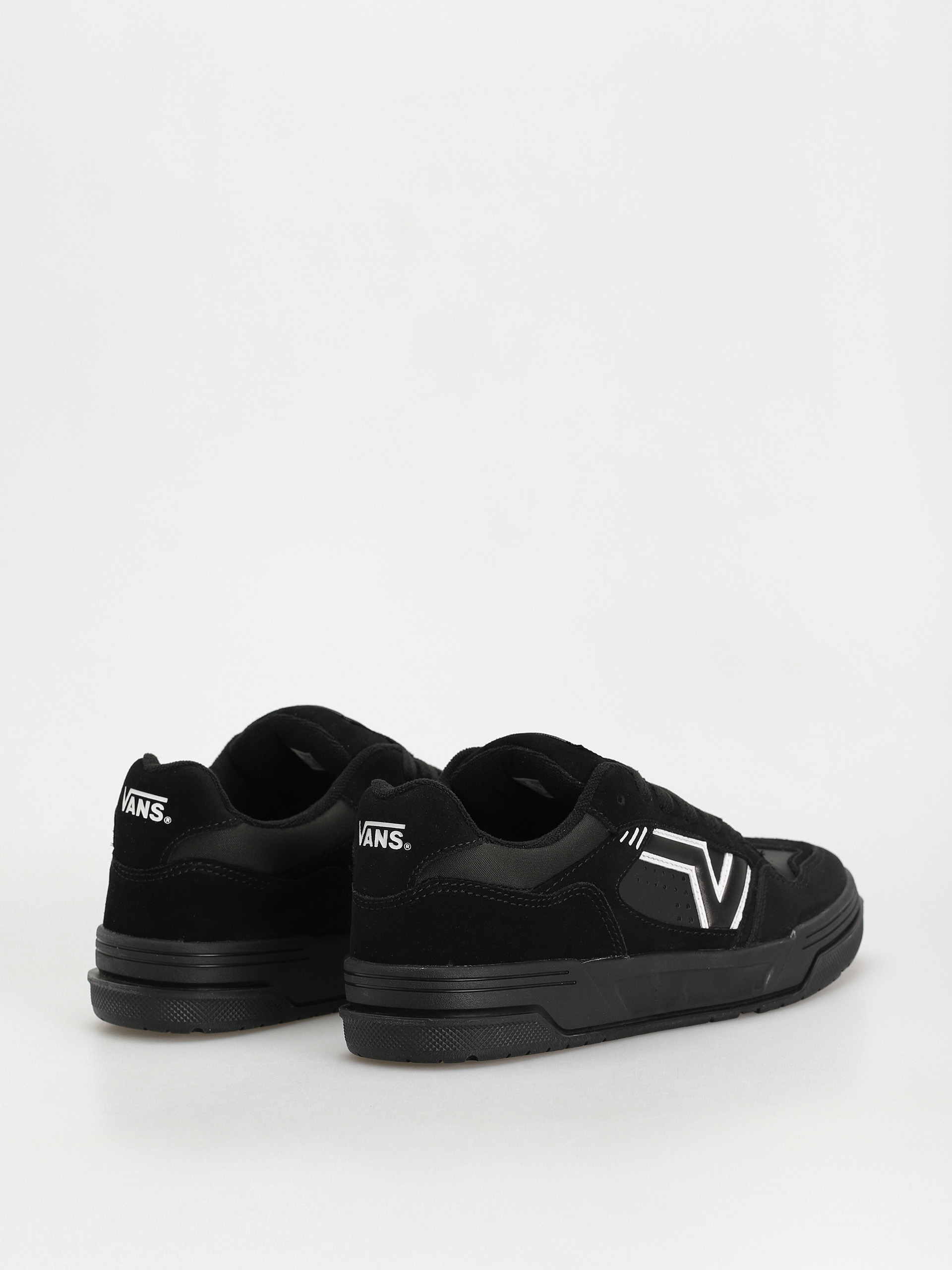 Pantofi Vans Upland (black/black/white)