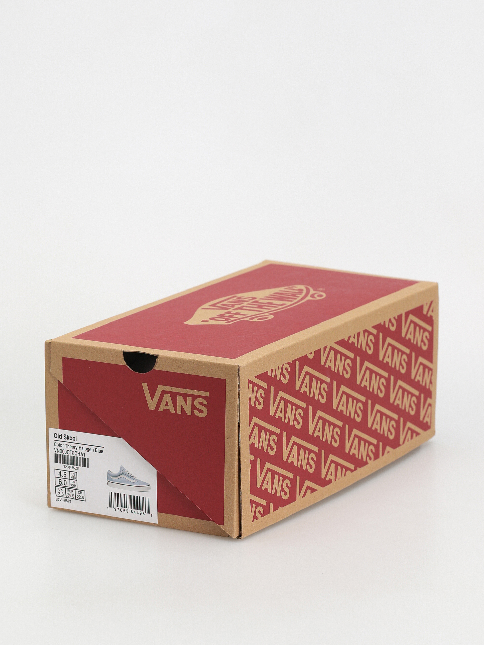 Pantofi Vans Old Skool (color theory halogen blue)