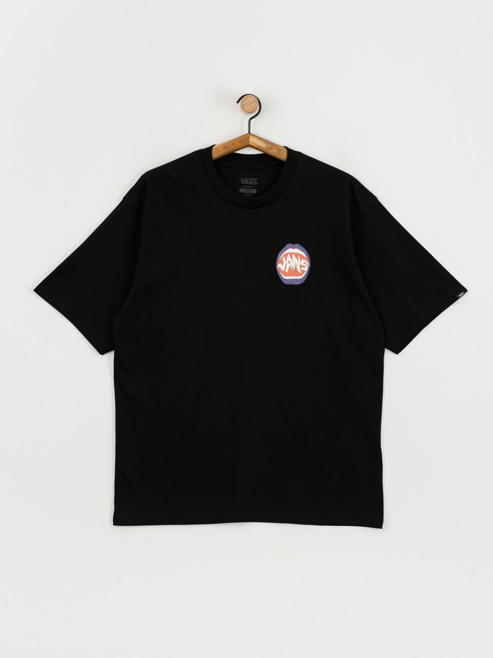 Tricou Vans Og Open Mouth Loose (black)