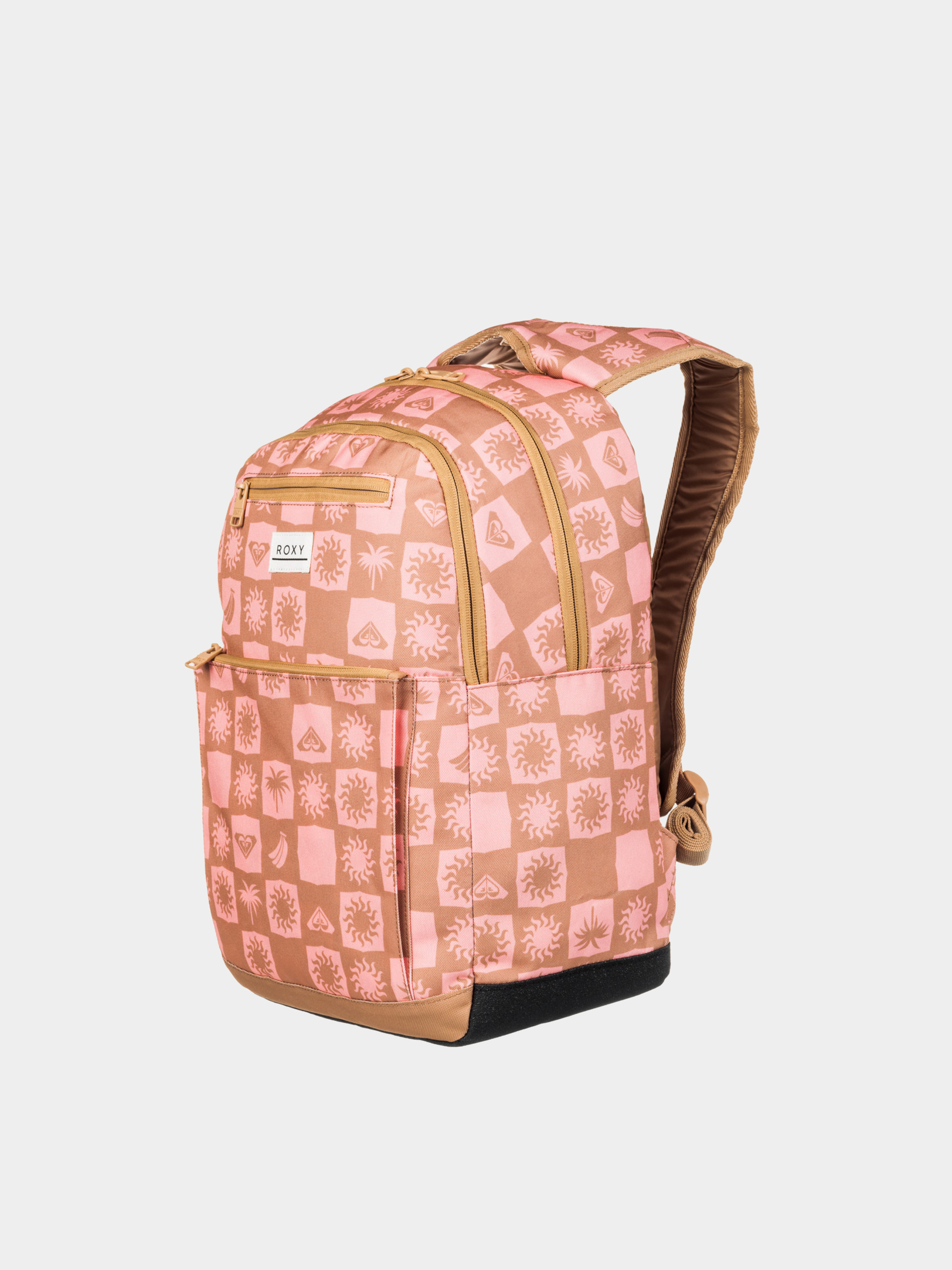 Rucsac Roxy Here You Are Printed Wmn (camel sunsquare)