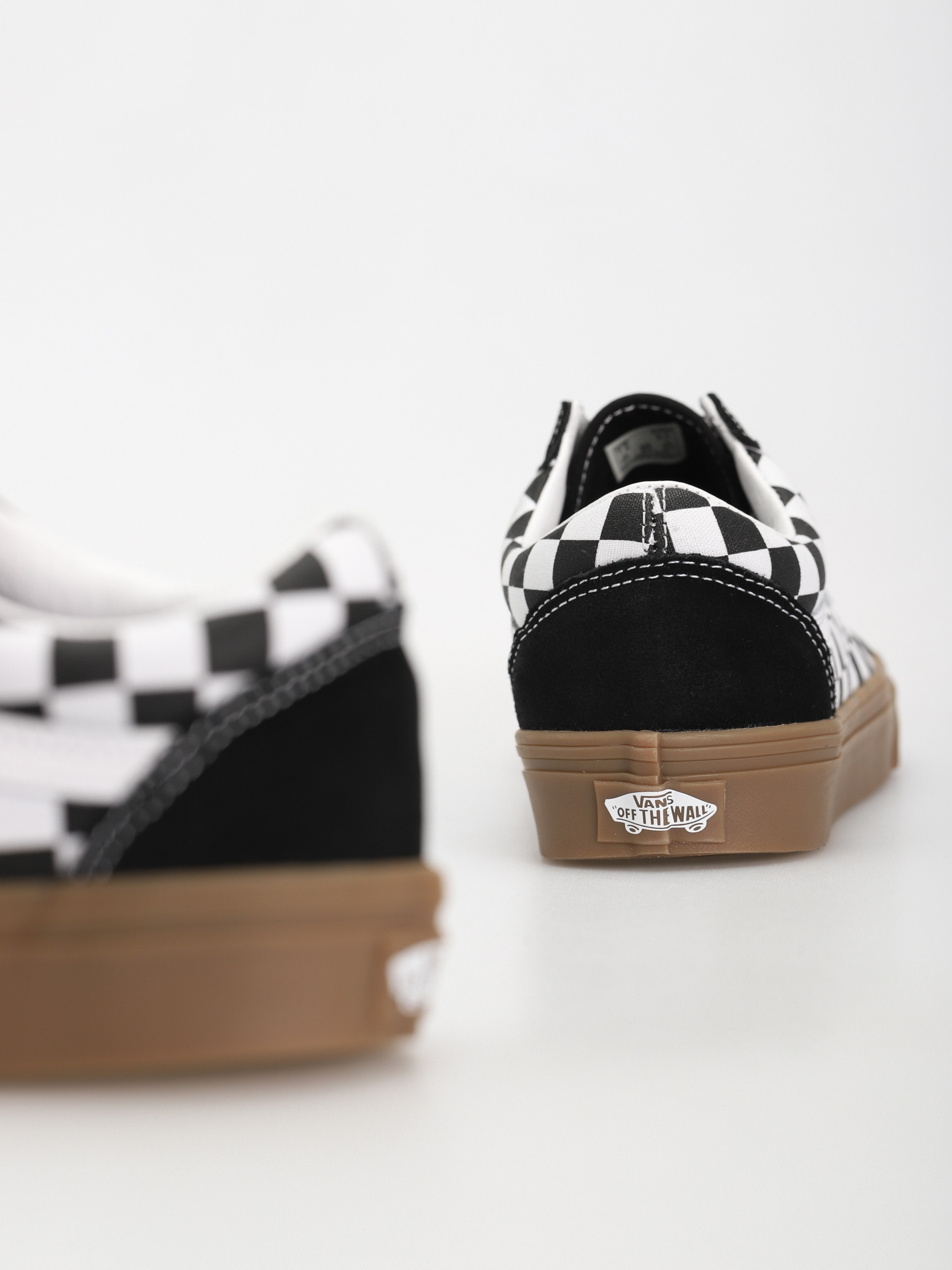 Pantofi Vans Old Skool (fat lace checker black)