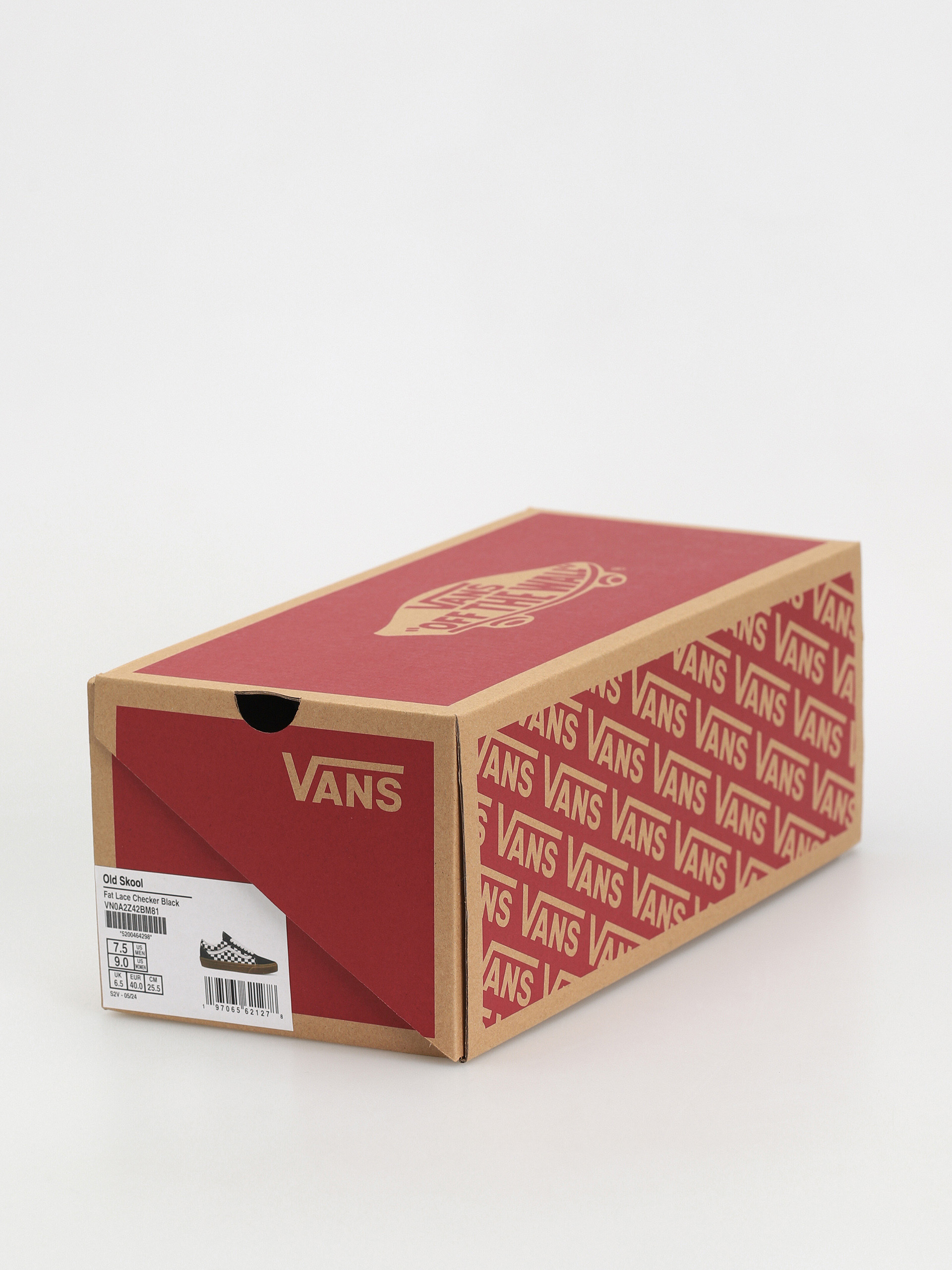 Pantofi Vans Old Skool (fat lace checker black)