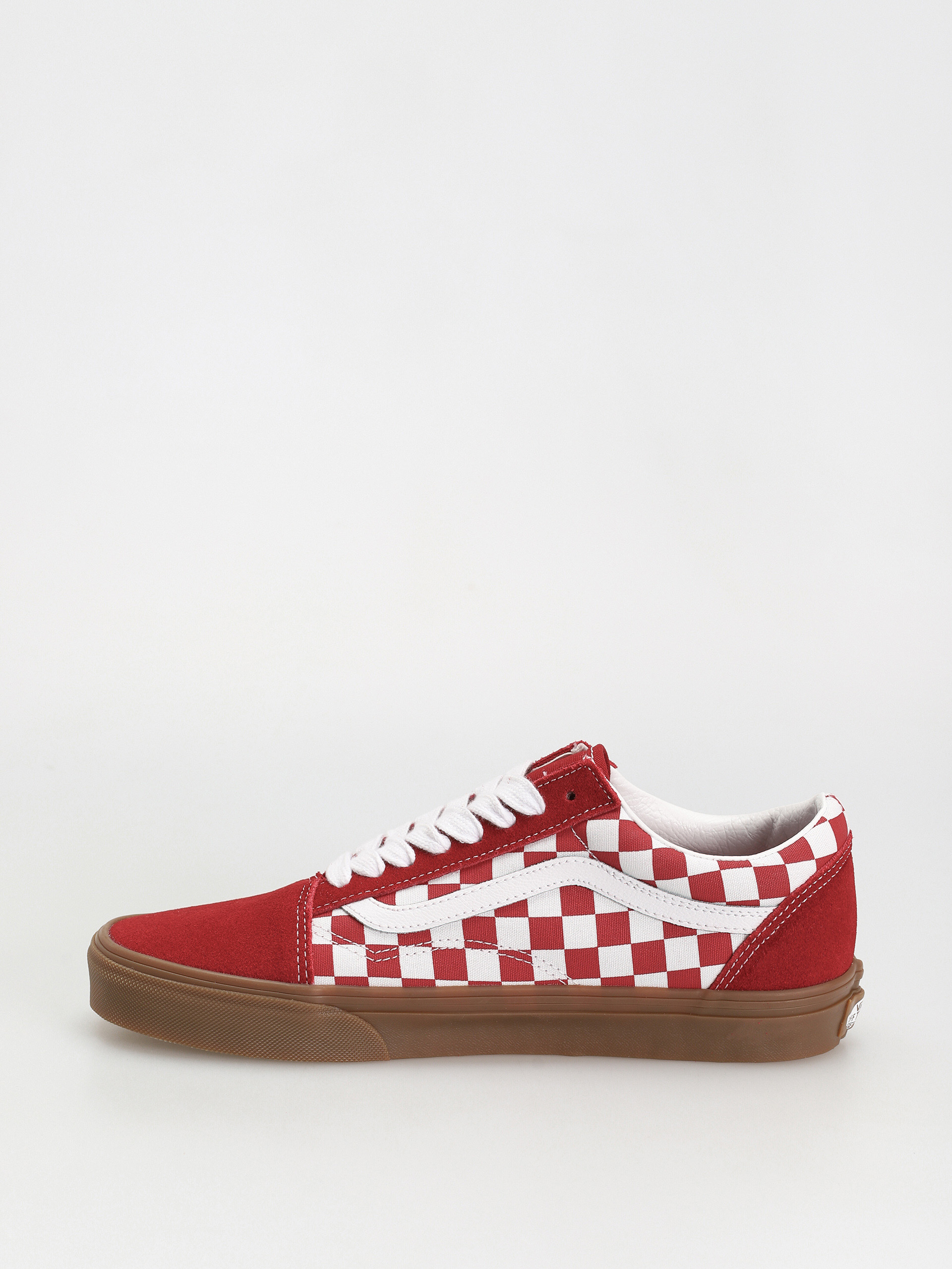 Pantofi Vans Old Skool (fat lace checker red)