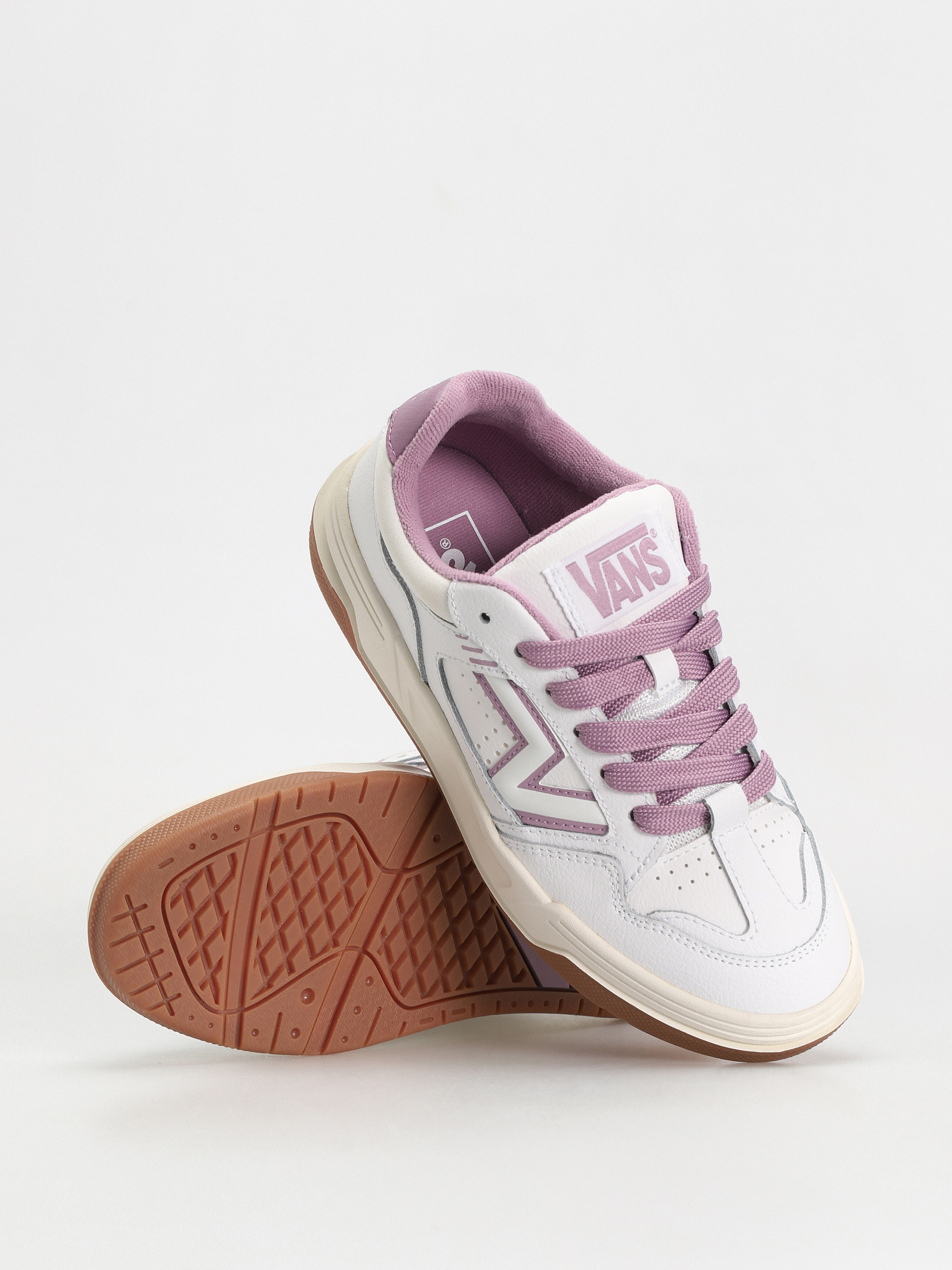 Pantofi Vans Upland (vintage leather purple)