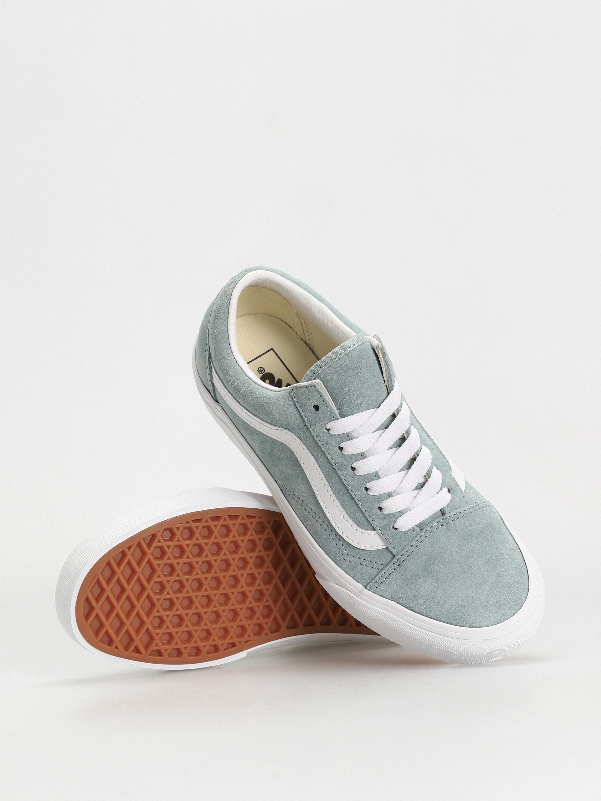 Pantofi Vans Old Skool (pig suede gray mist)