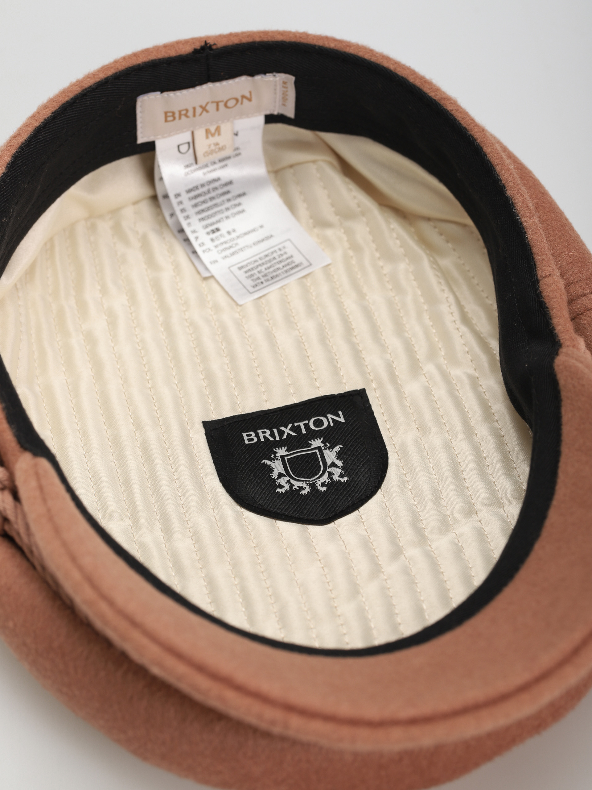 Pălărie cu cozoroc Brixton Fiddler Cap Wmn (rose gold)