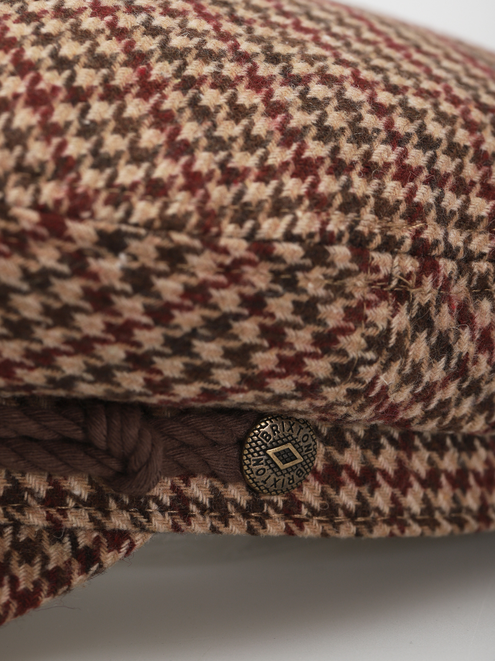 Pălărie cu cozoroc Brixton Fiddler Cap (tiger's eye/brown)