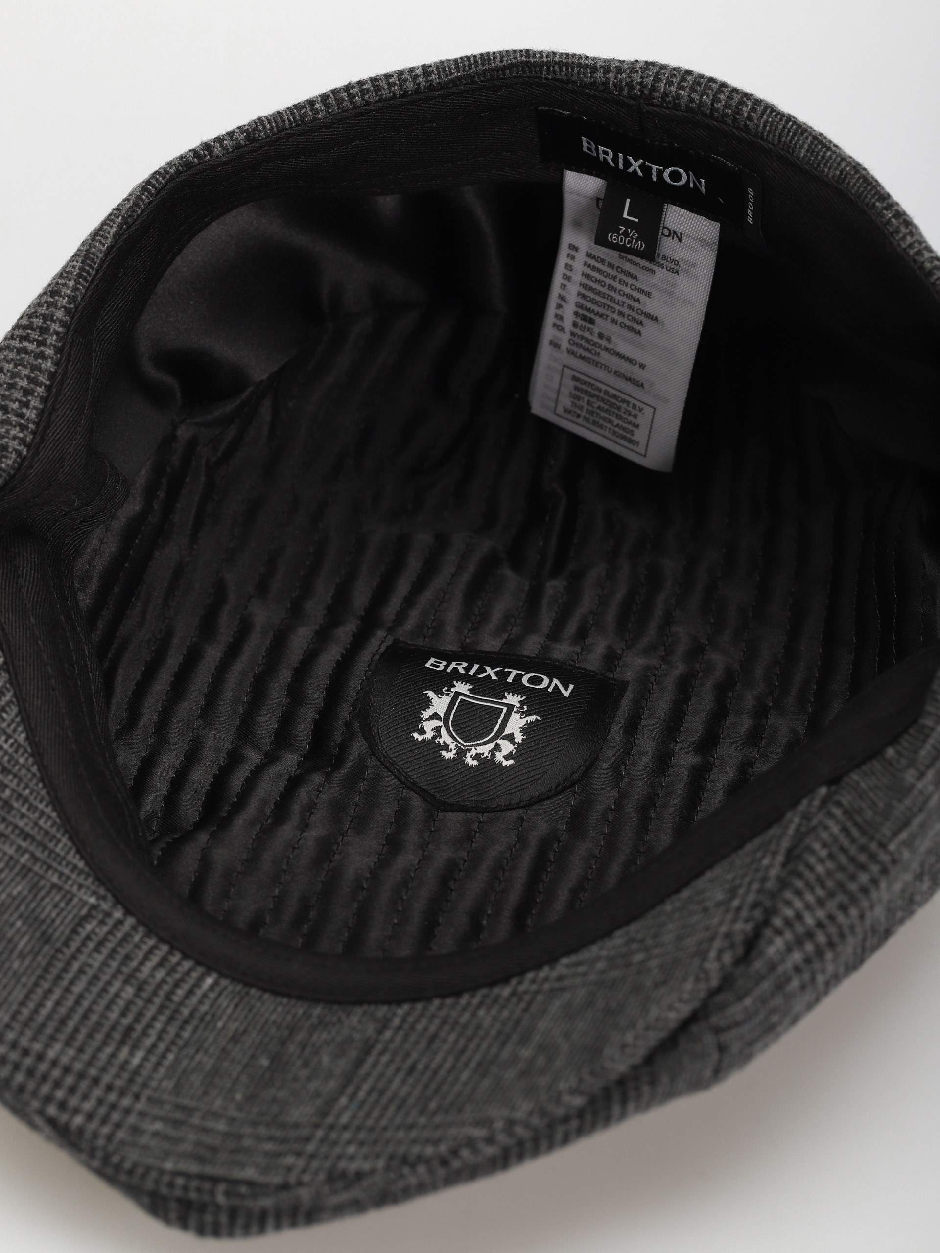 Pălărie cu cozoroc Brixton Brood Snap Cap (charcoal)