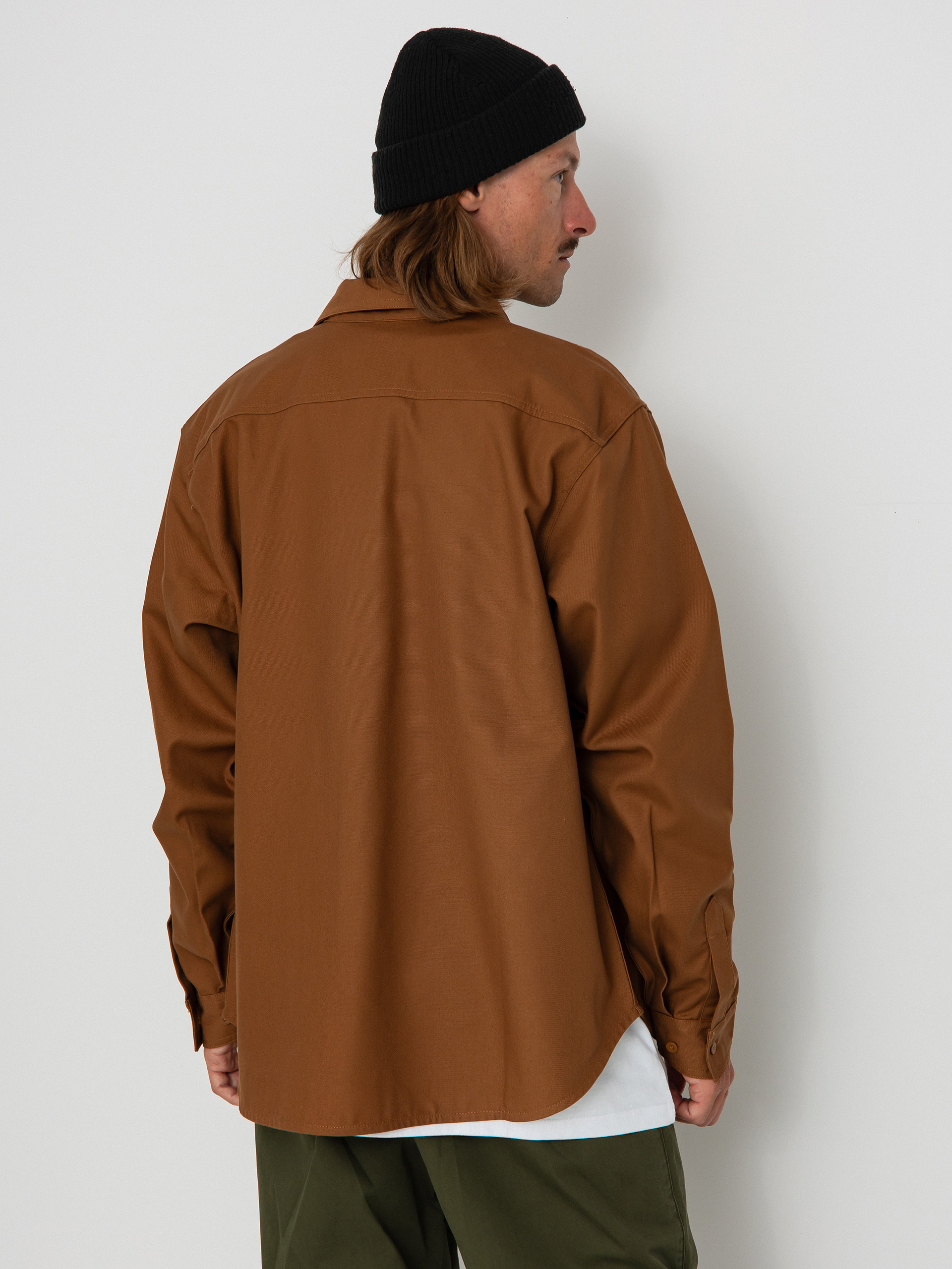 Cămașă Nike SB New Essential (lt british tan/white)