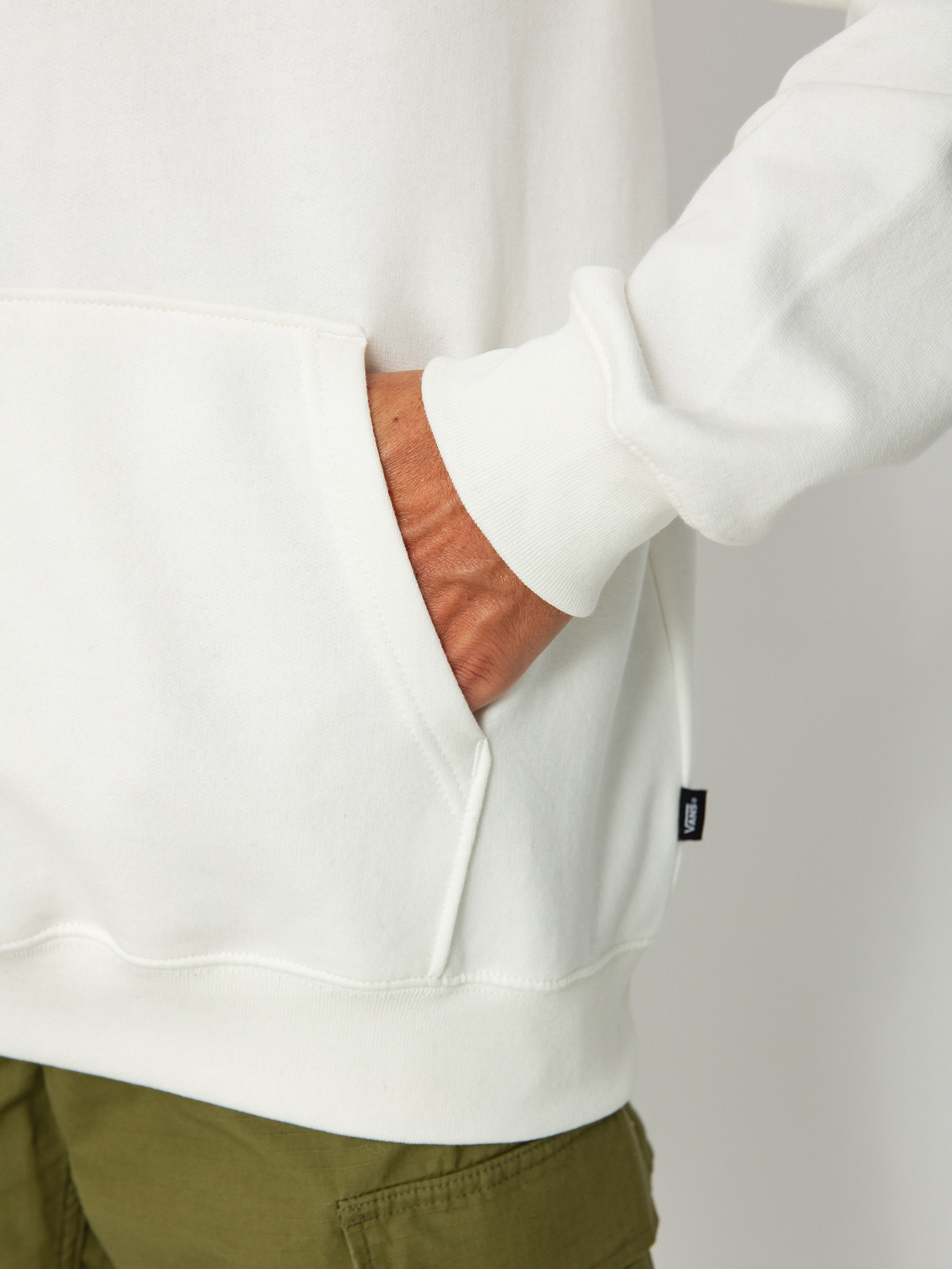 Hanorac cu glugă Vans Surveillance HD (marshmallow)