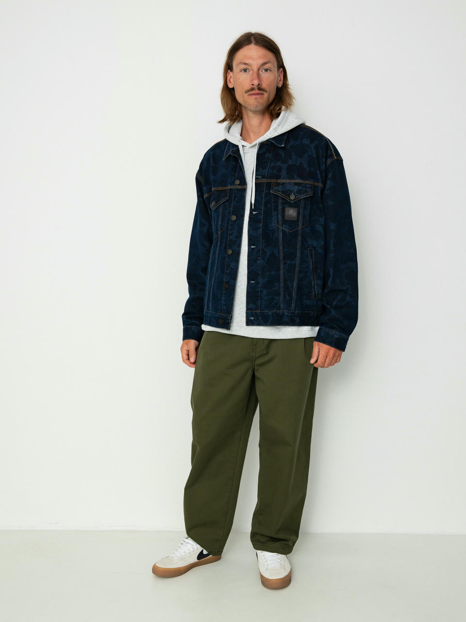 Geacă Carhartt WIP Duck Helston (camo duck/blue)