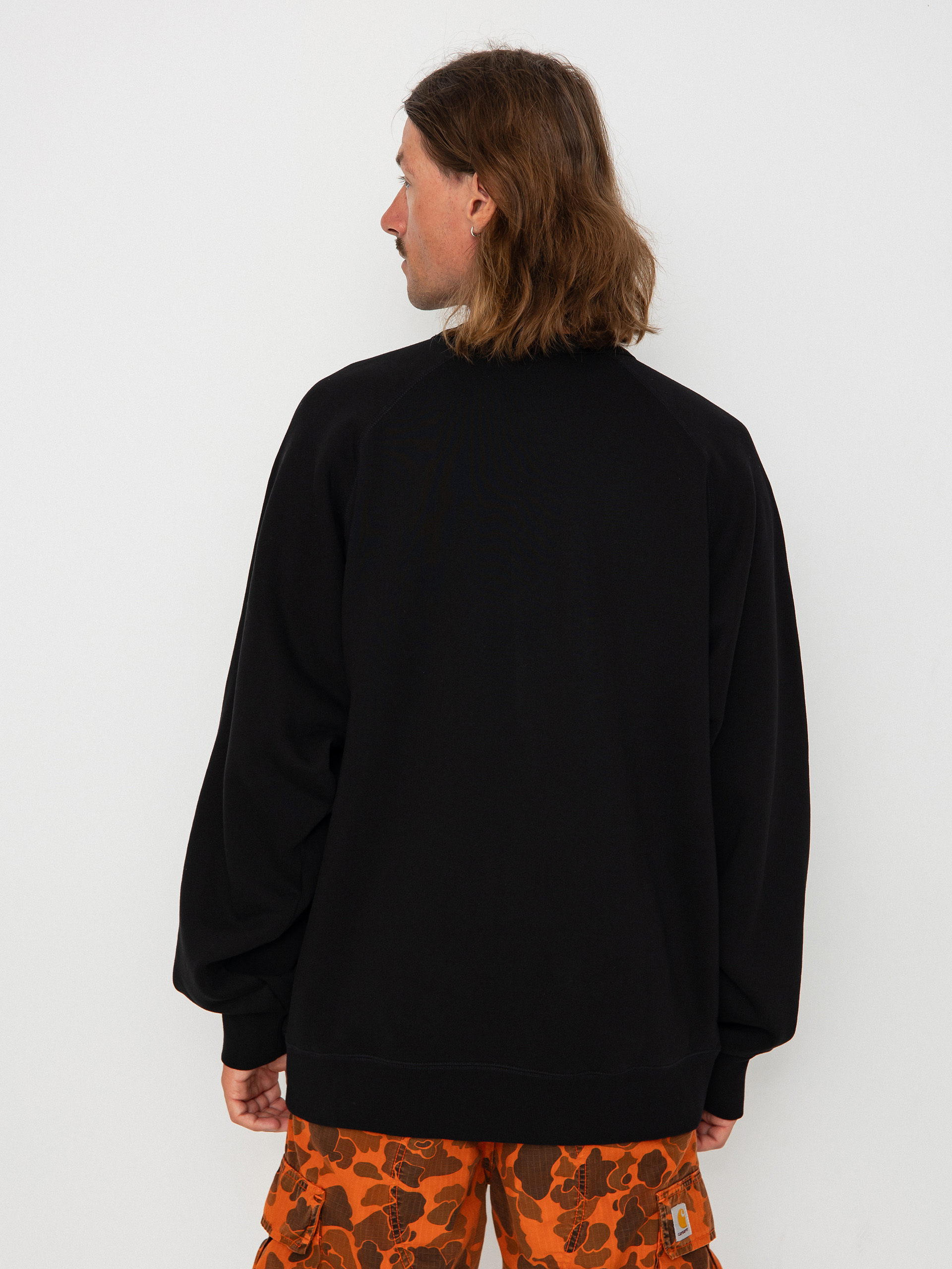 Hanorac Carhartt WIP Lazy Duck Academy (black)