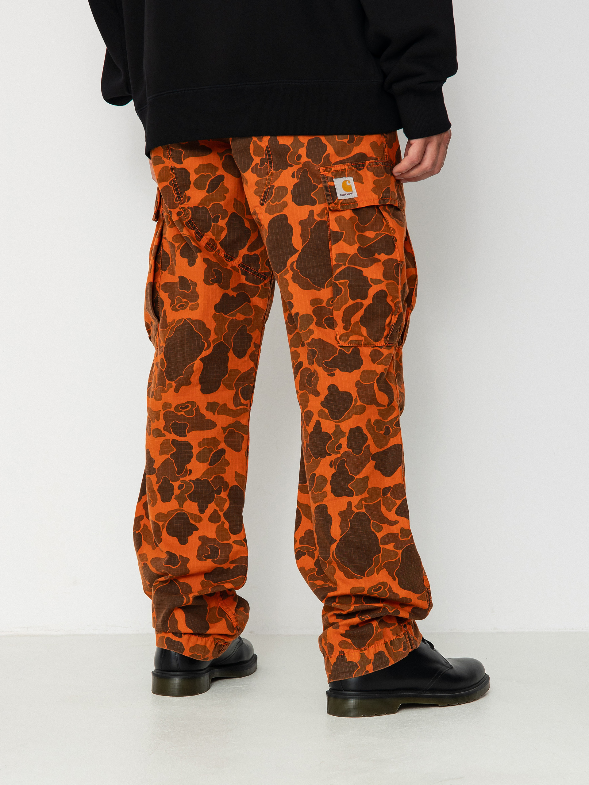 Pantaloni Carhartt WIP Duck Cargo (camo duck/green/turmeric)