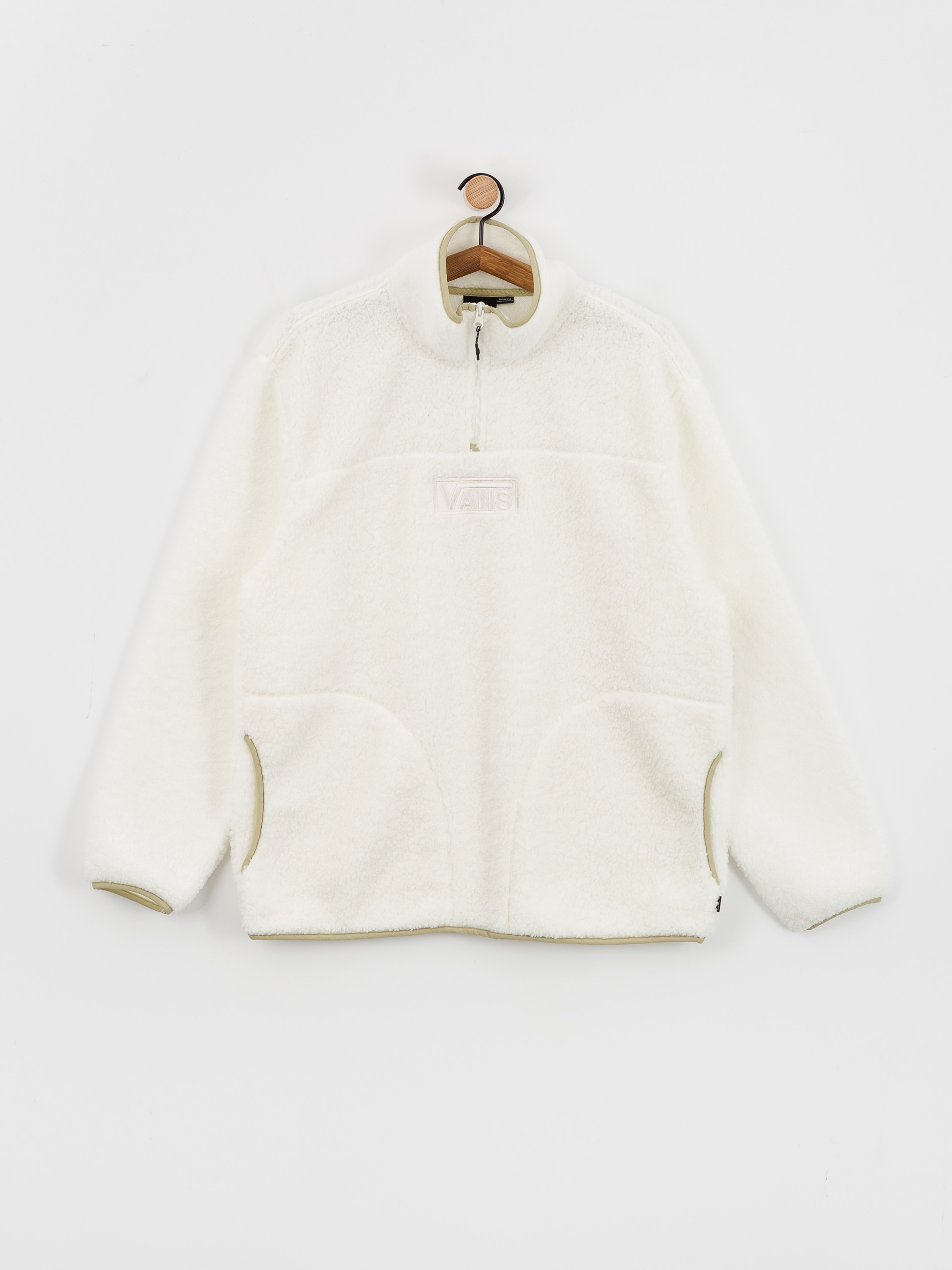 Pentru bărbați Hanorac din fleece Vans Vans Boxed Sherpa Qzip (marshmallow)