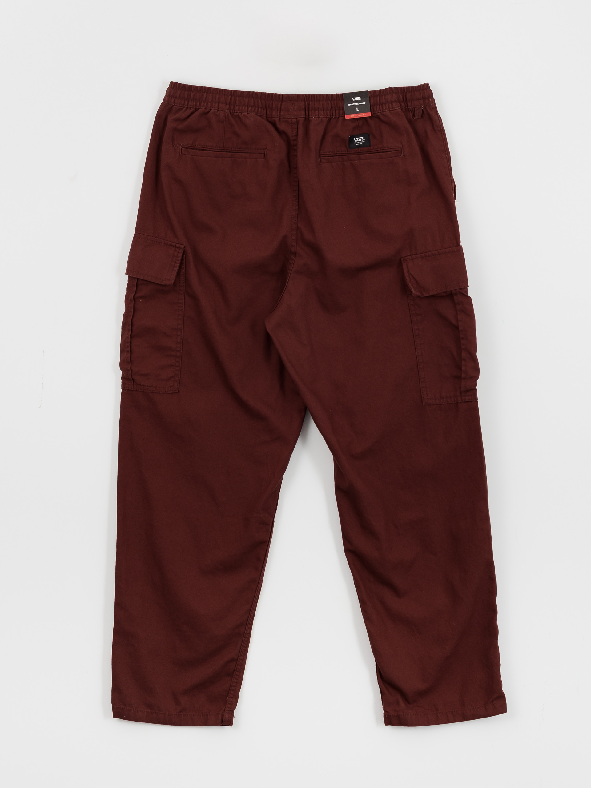 Pantaloni Vans Range Cargo Baggy Tapered Elastic (bitter chocolate)