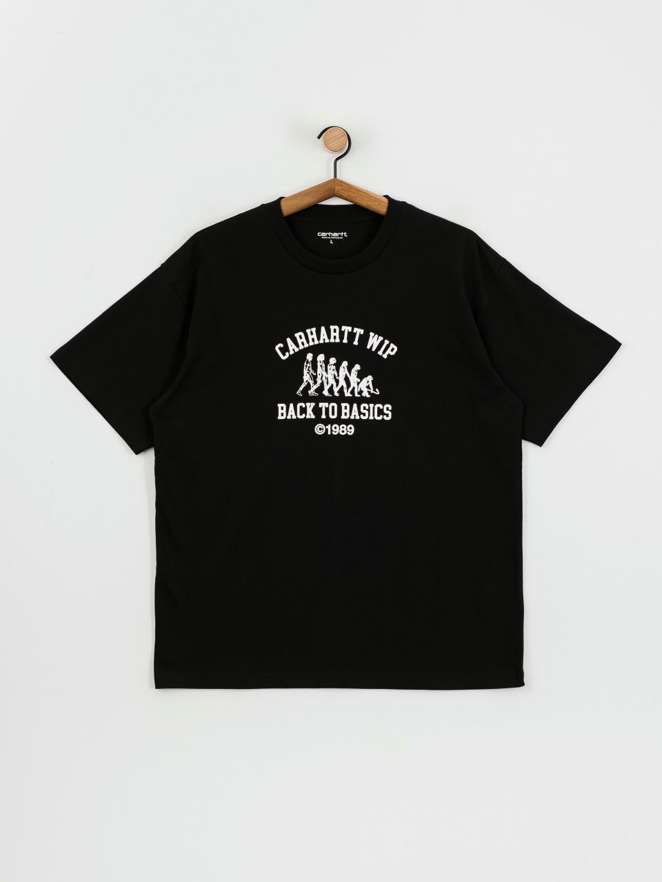 Tricou Carhartt WIP Basics (black/white)