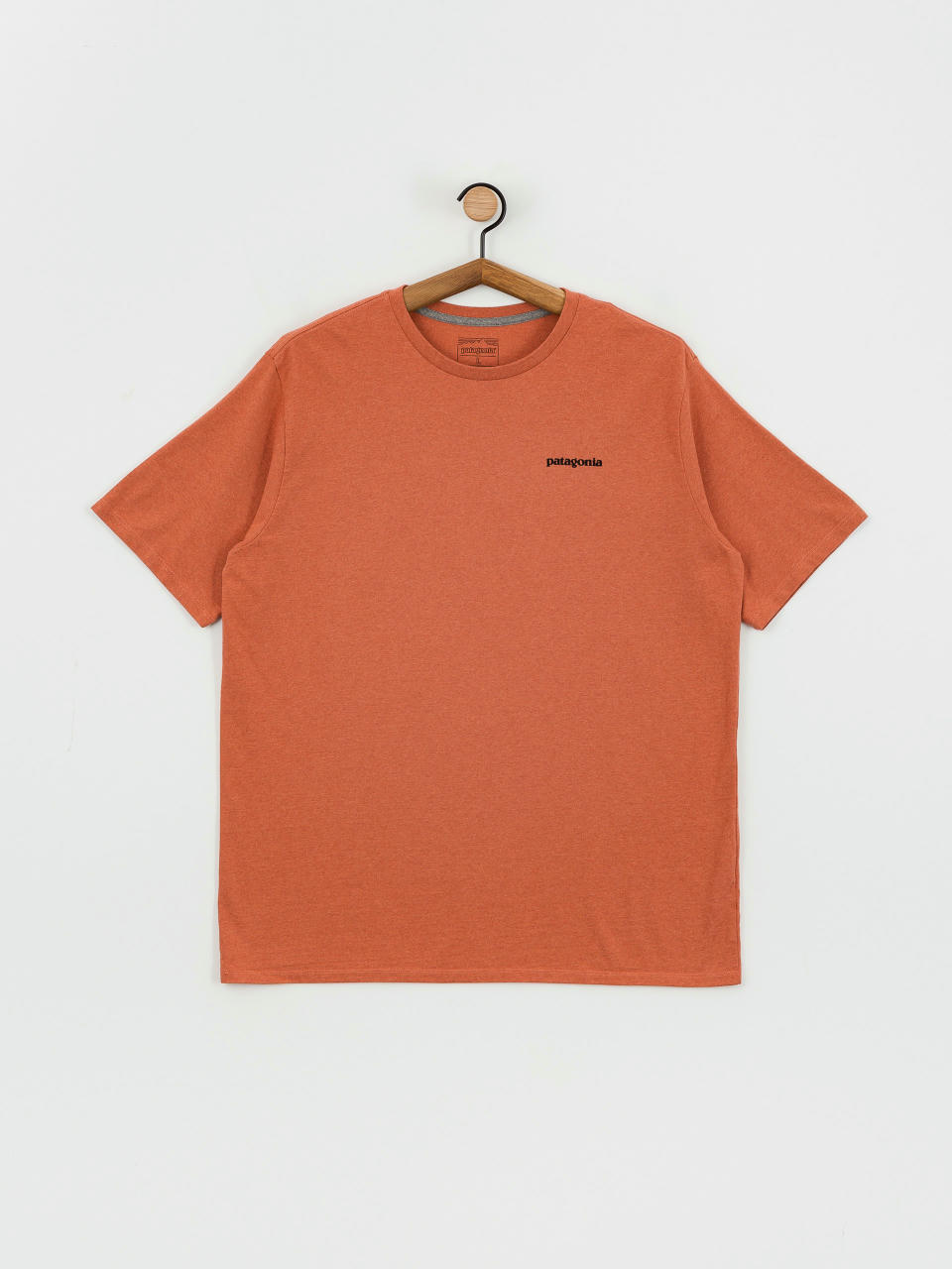 Tricou Patagonia P 6 Logo Responsibili (redtail rust)