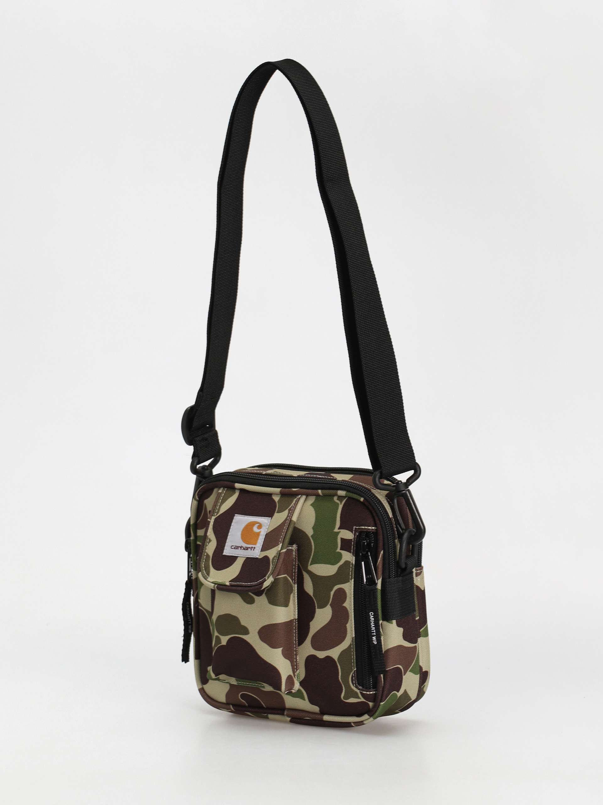 Geantă Carhartt WIP Essentials (camo duck green)