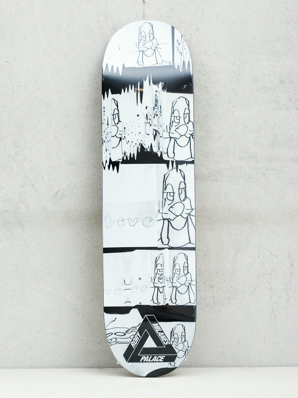 Placă Palace Skateboards Rory (white/black)