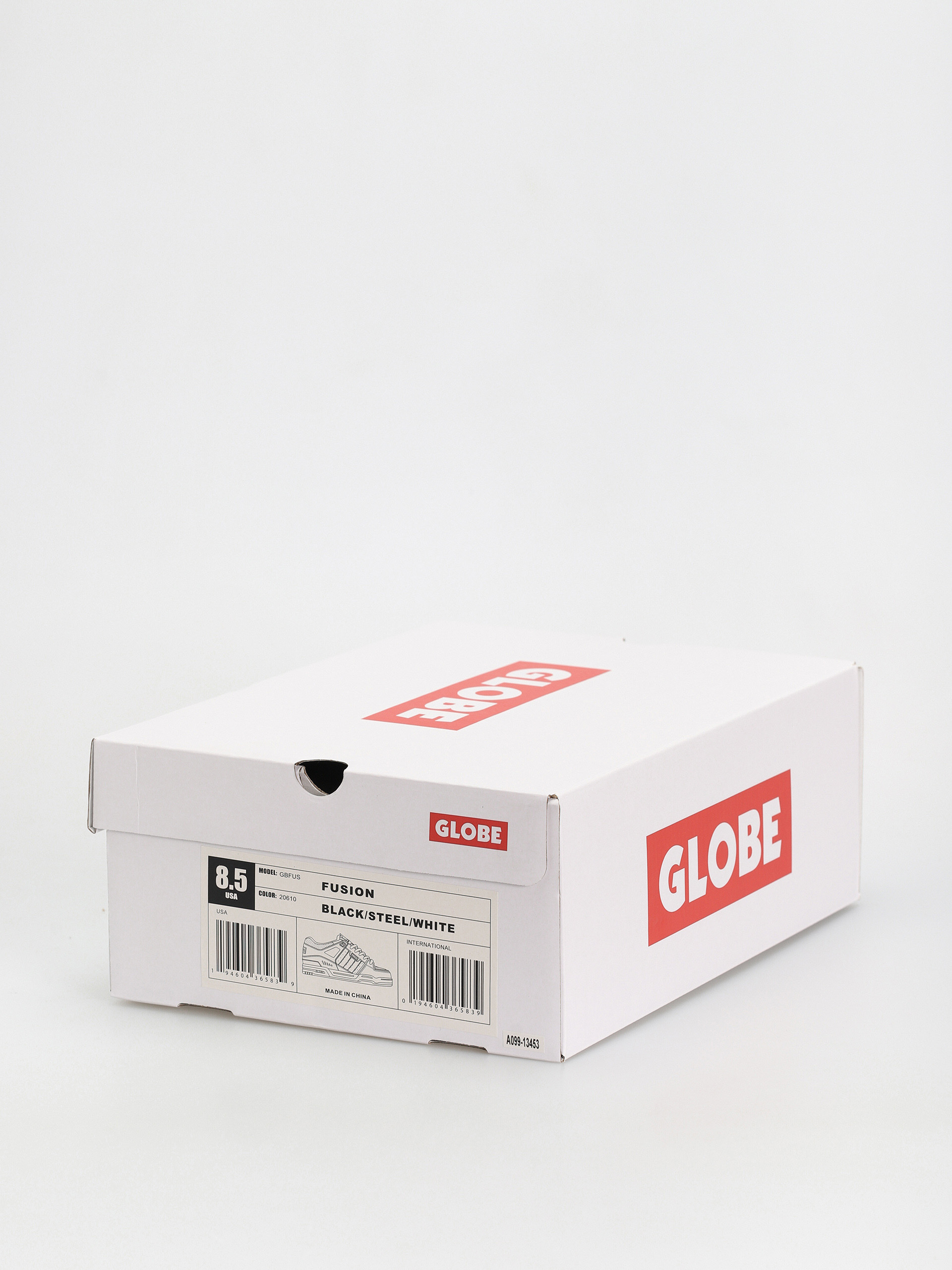 Pantofi Globe Fusion (black/steel/white)