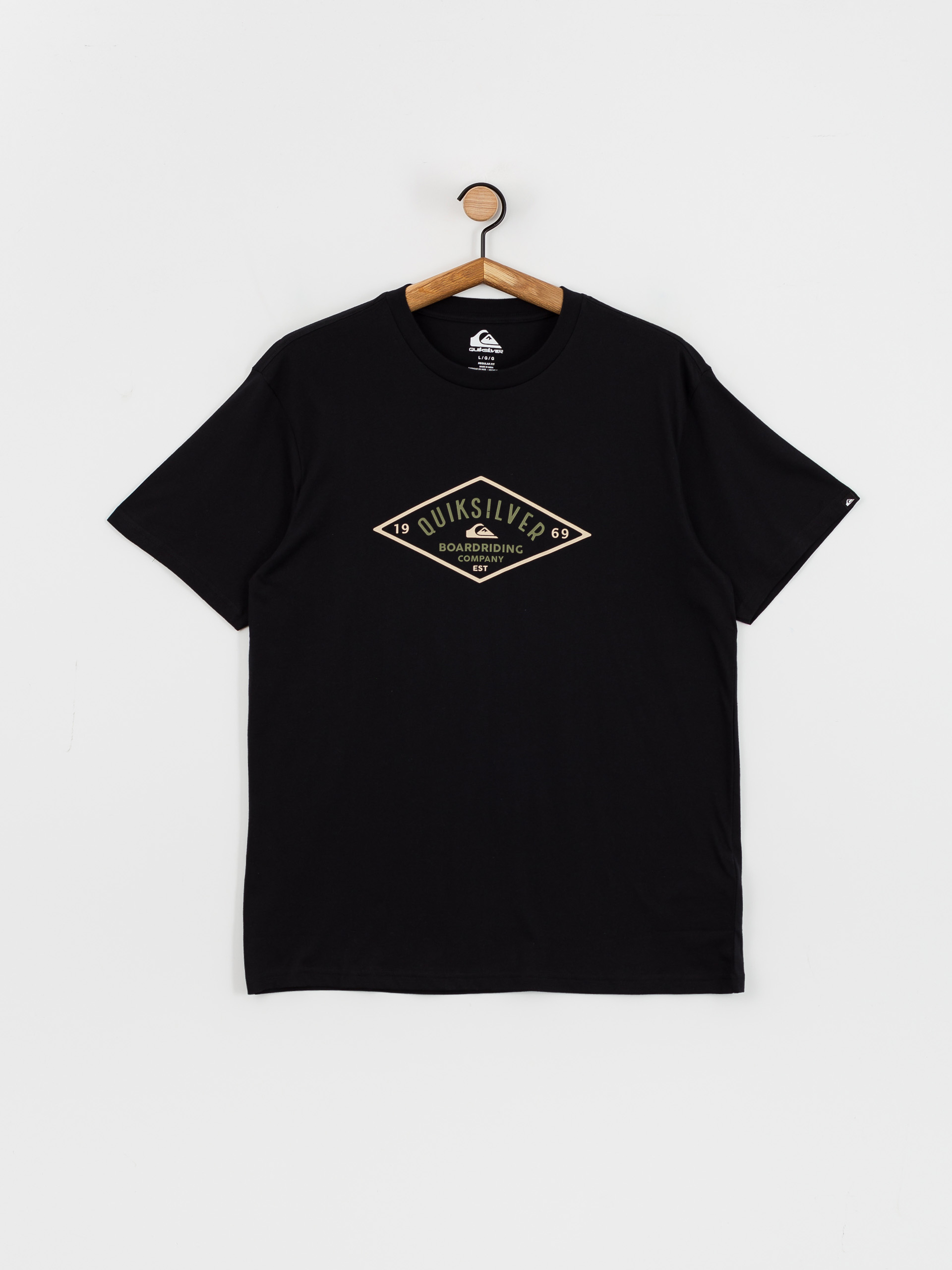 Tricou Quiksilver Qs Diamond Logo (black)