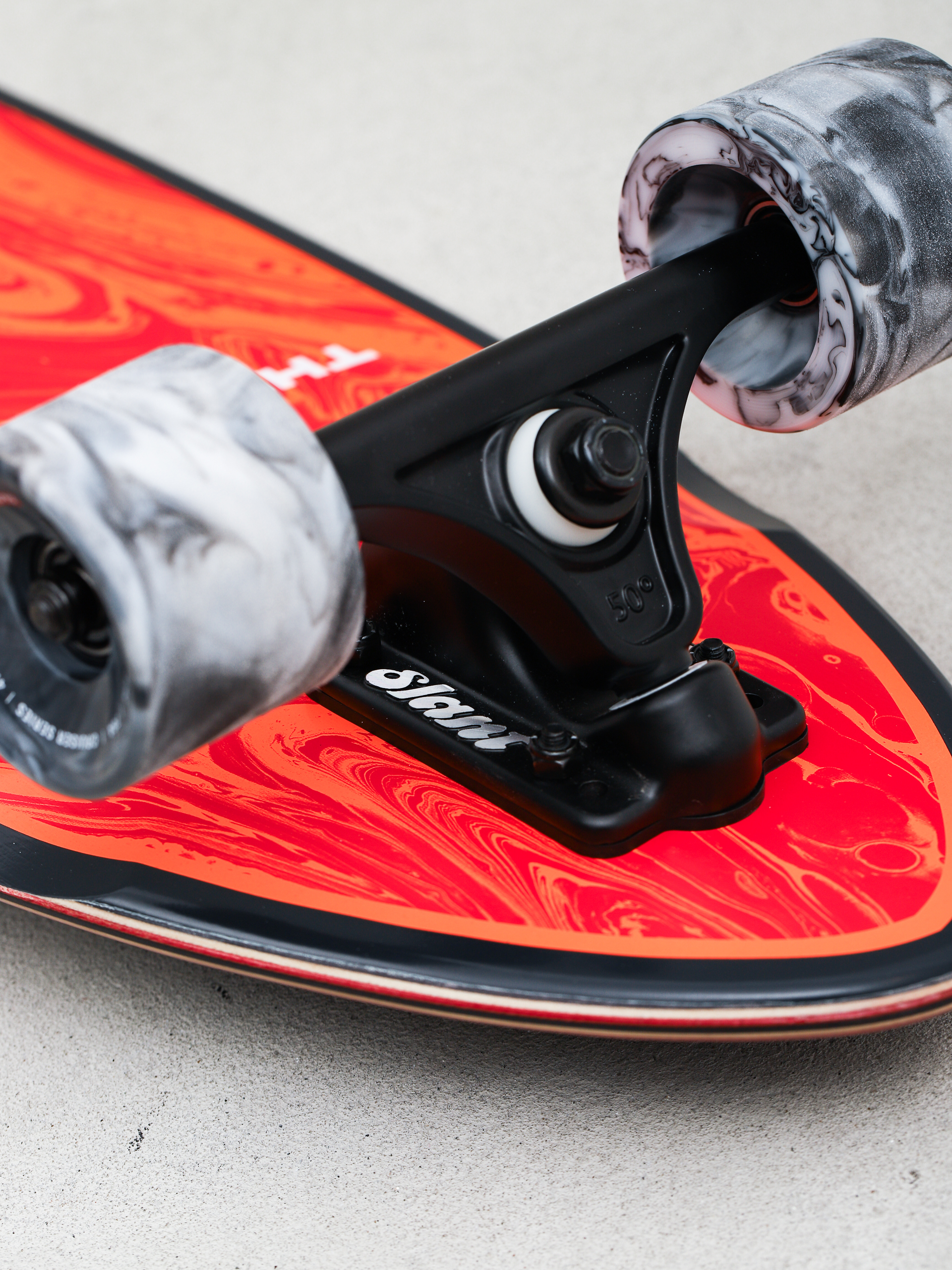 Longboard Globe The All Time (red flames)