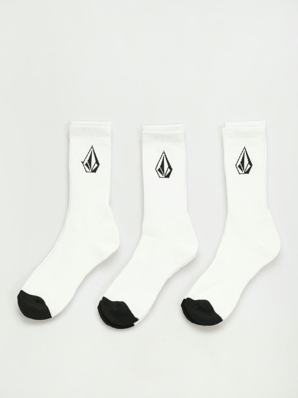 Șosete Volcom Full Stone Sock 3Pk (white)