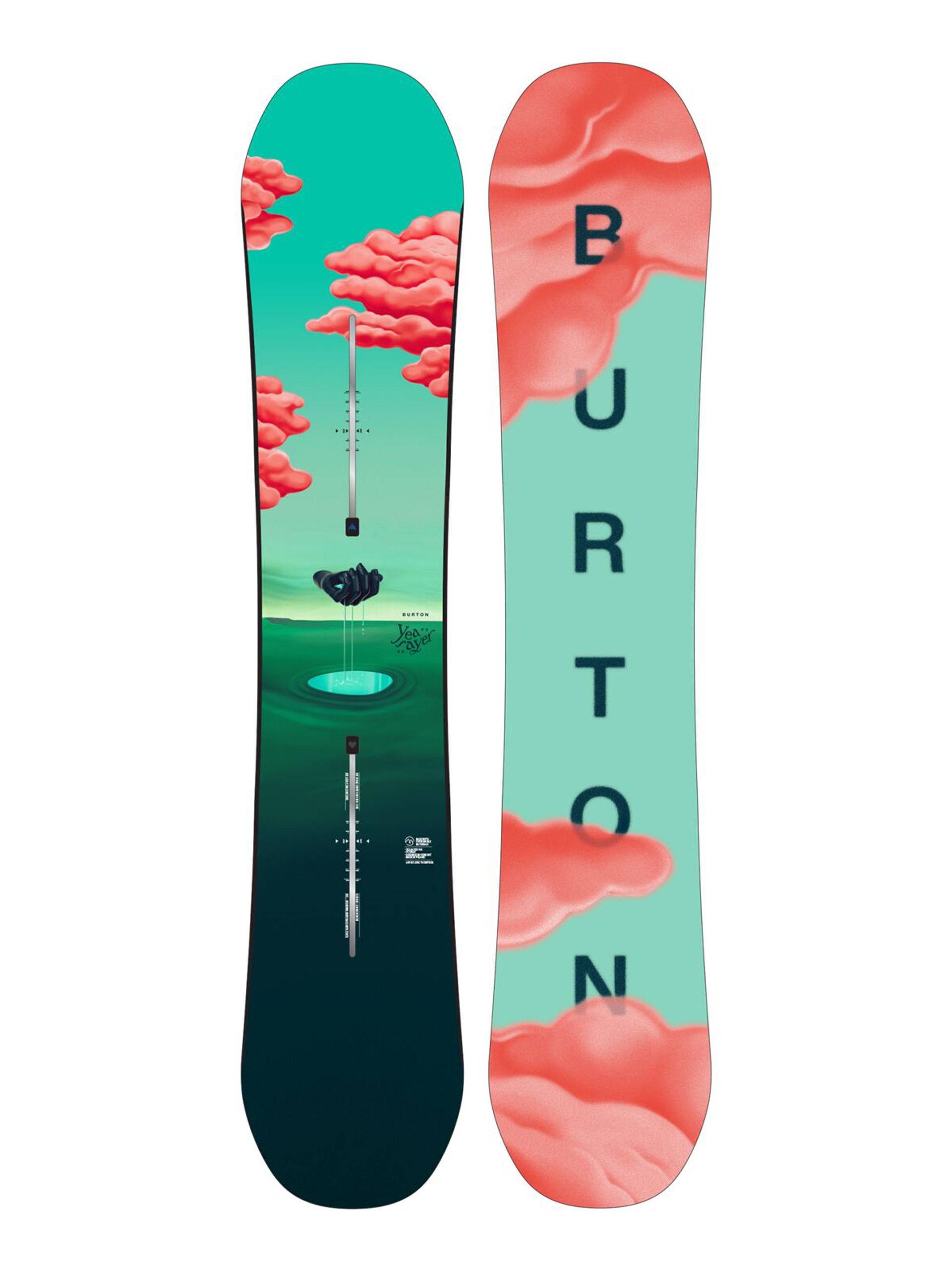 Pentru femei Snowboard Burton Yeasayer Flying V