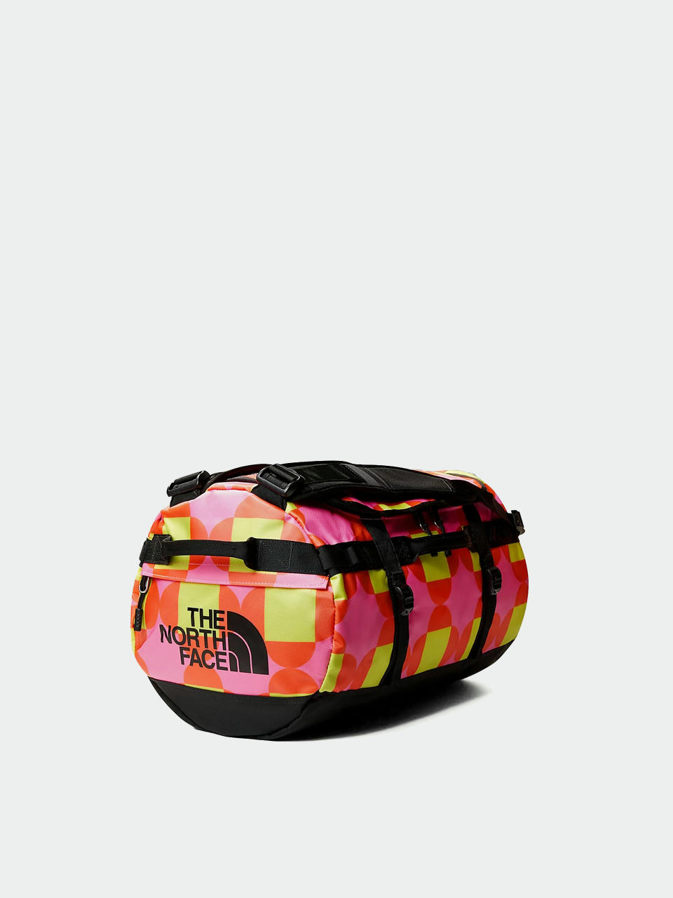 Geantă The North Face X Yinka Ilori Base Camp Duffel S (gamma pink lets blossom)