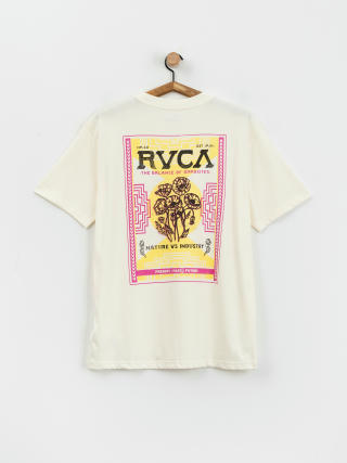 Tricou RVCA Poppies (antique white)