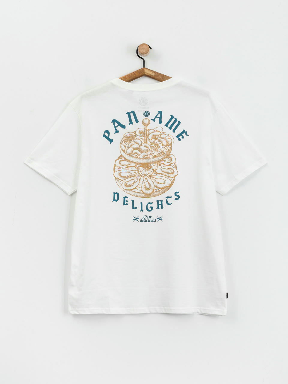 Tricou Element Delights (optic white)