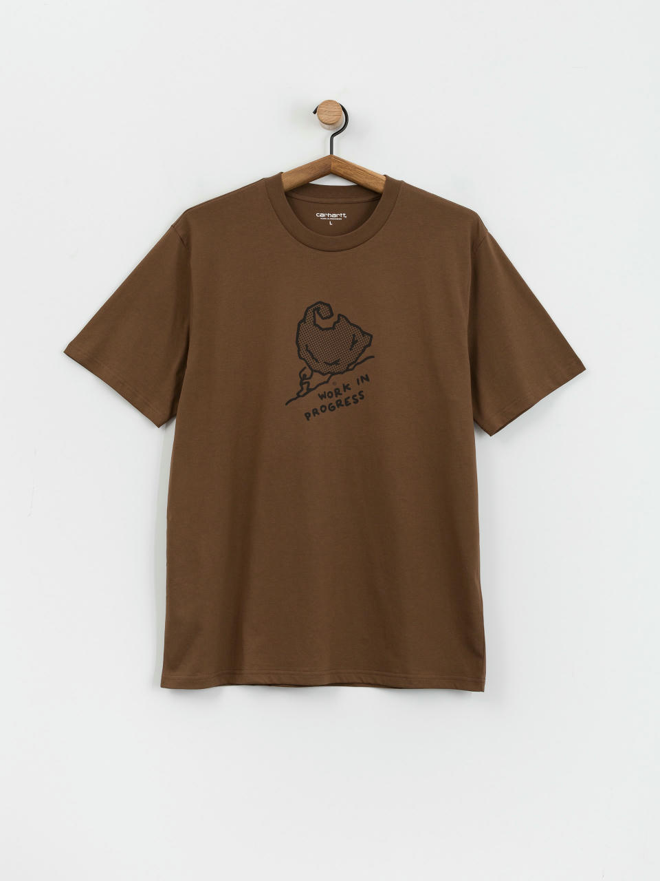 Tricou Carhartt WIP Move On Up (chocolate/black)