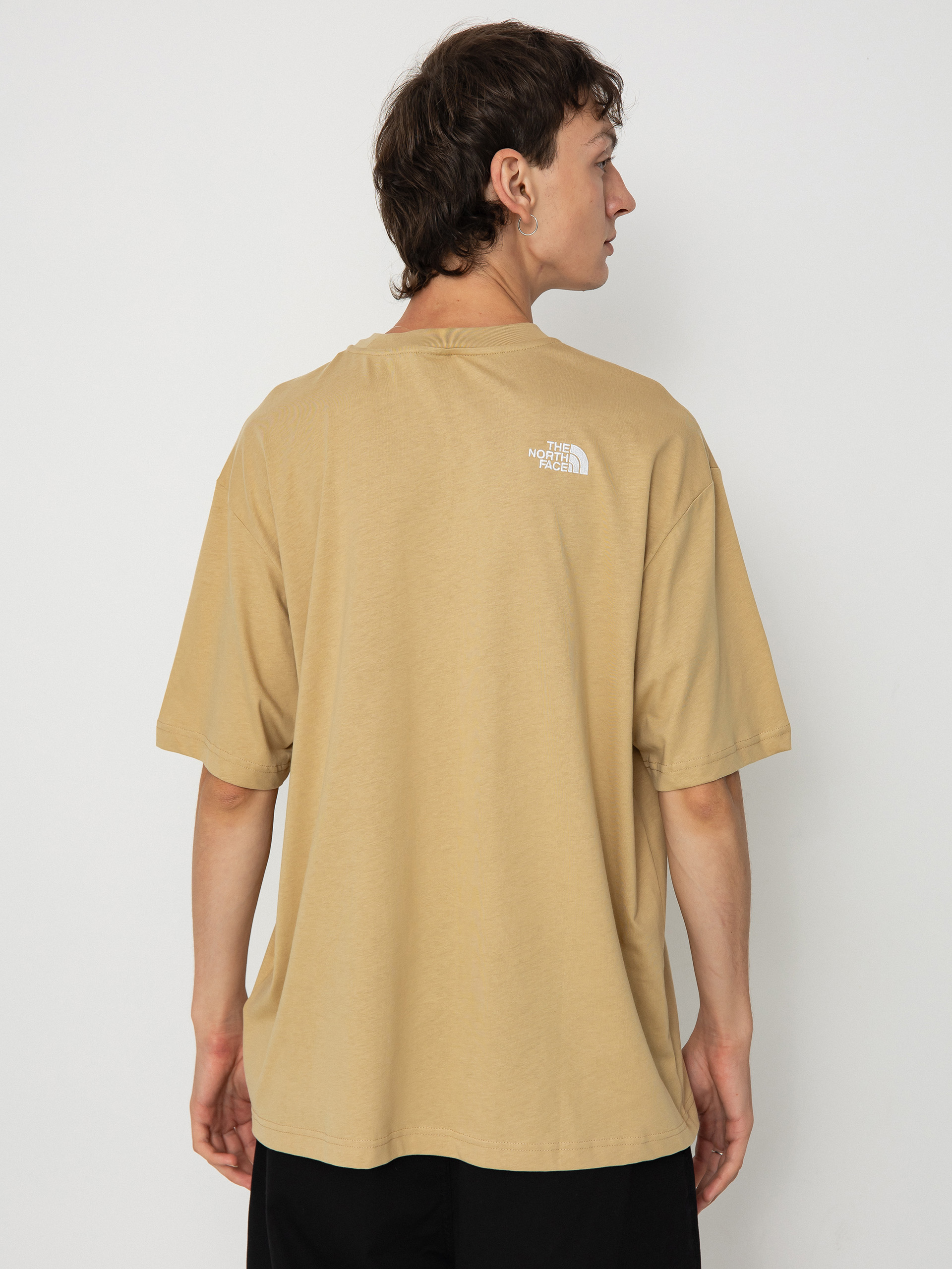 Tricou The North Face Essential Oversize (khaki stone)