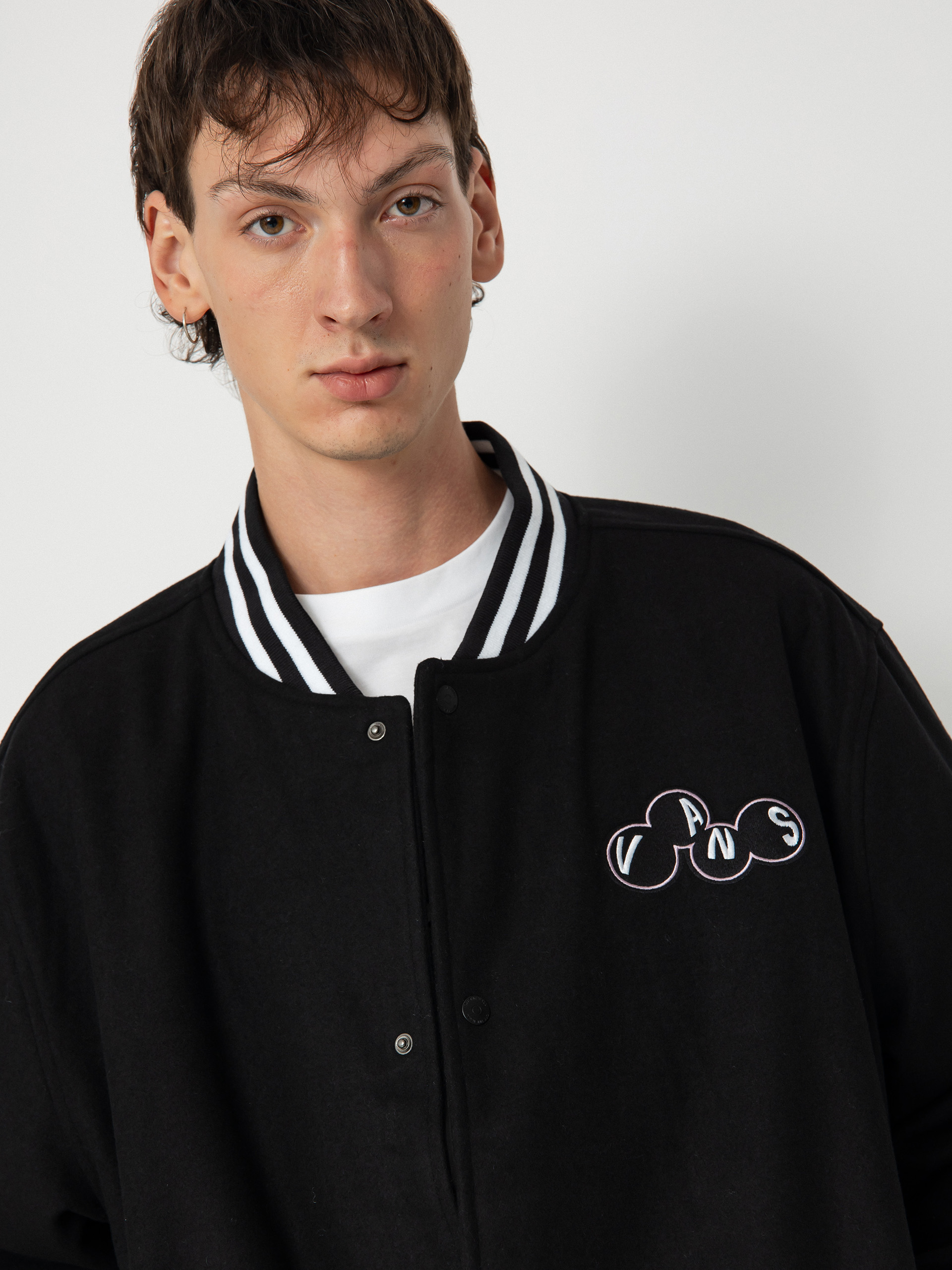 Geacă Vans Scuttle Baseball (black)