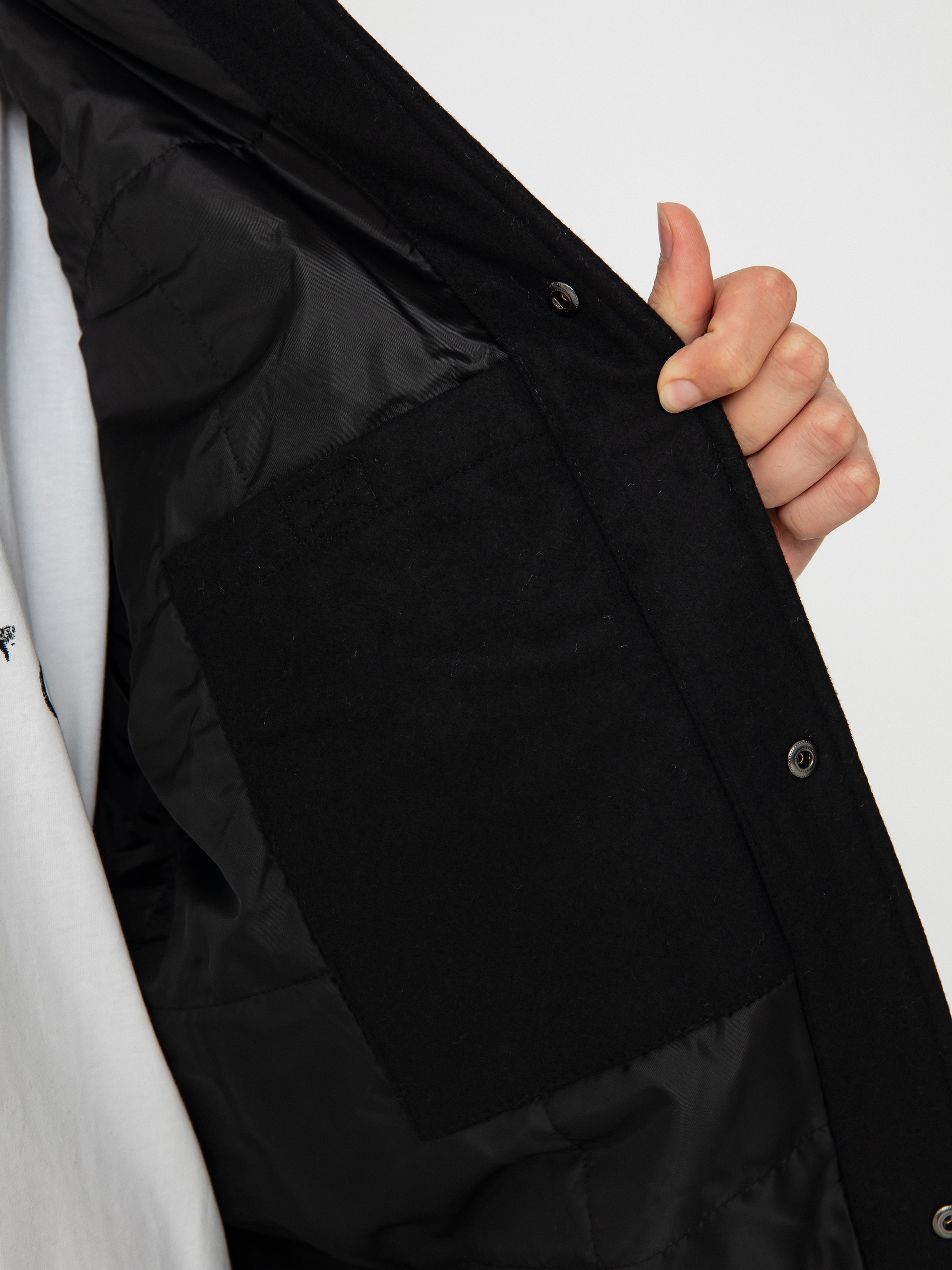 Geacă Vans Scuttle Baseball (black)