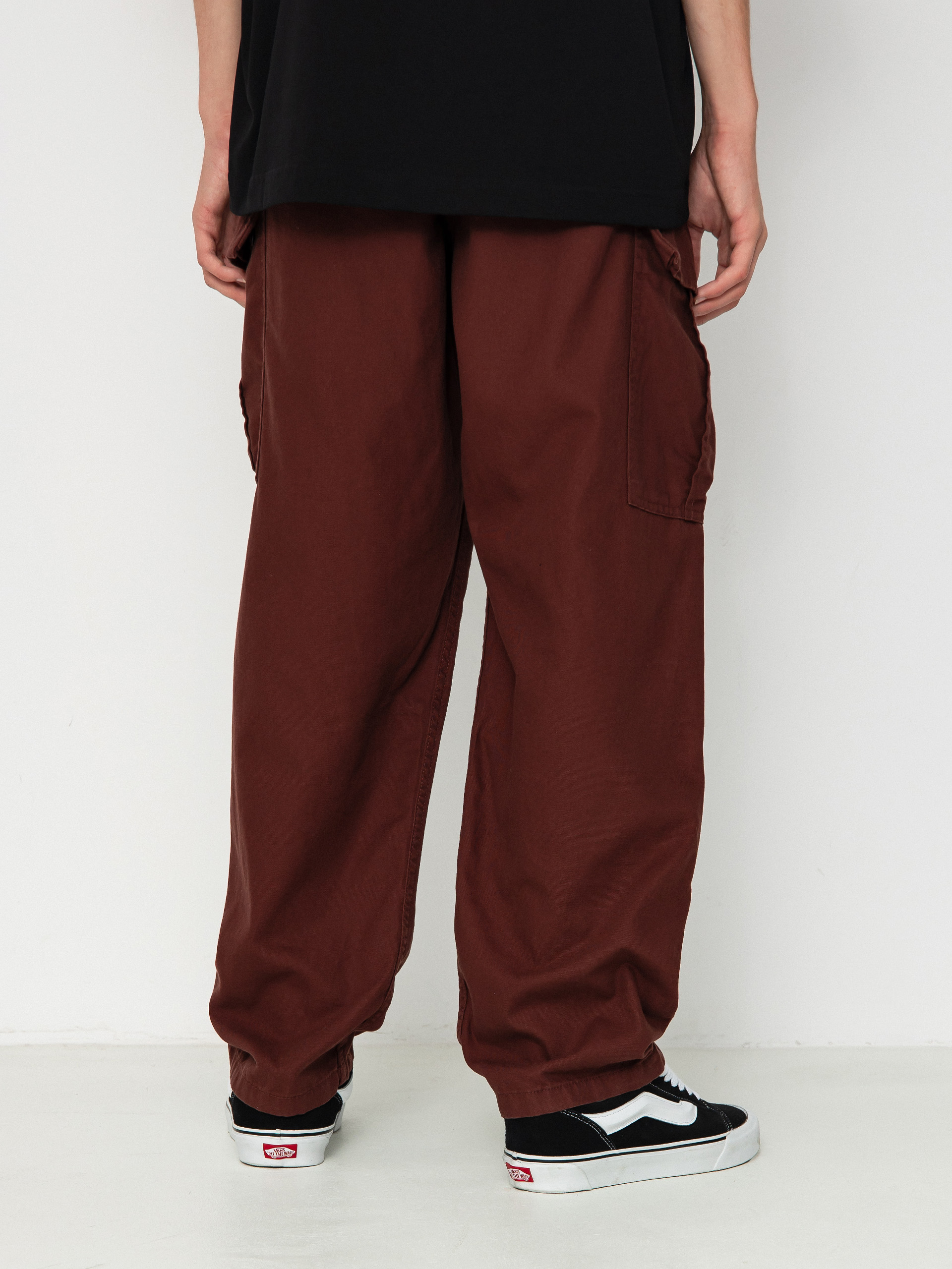 Pantaloni Vans Range Cargo Baggy Tapered Elastic (bitter chocolate)