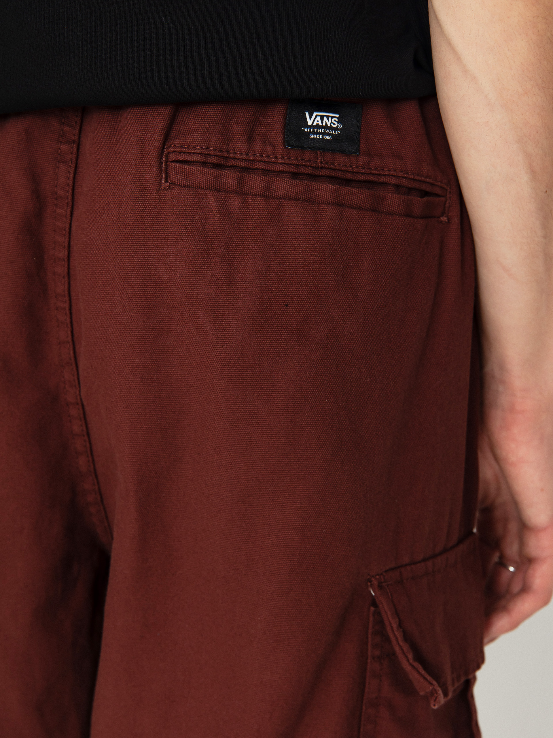 Pantaloni Vans Range Cargo Baggy Tapered Elastic (bitter chocolate)
