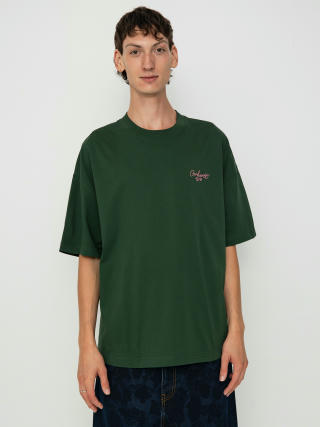 Tricou Carhartt WIP Signature Script (sycamore tree/dusty rose)