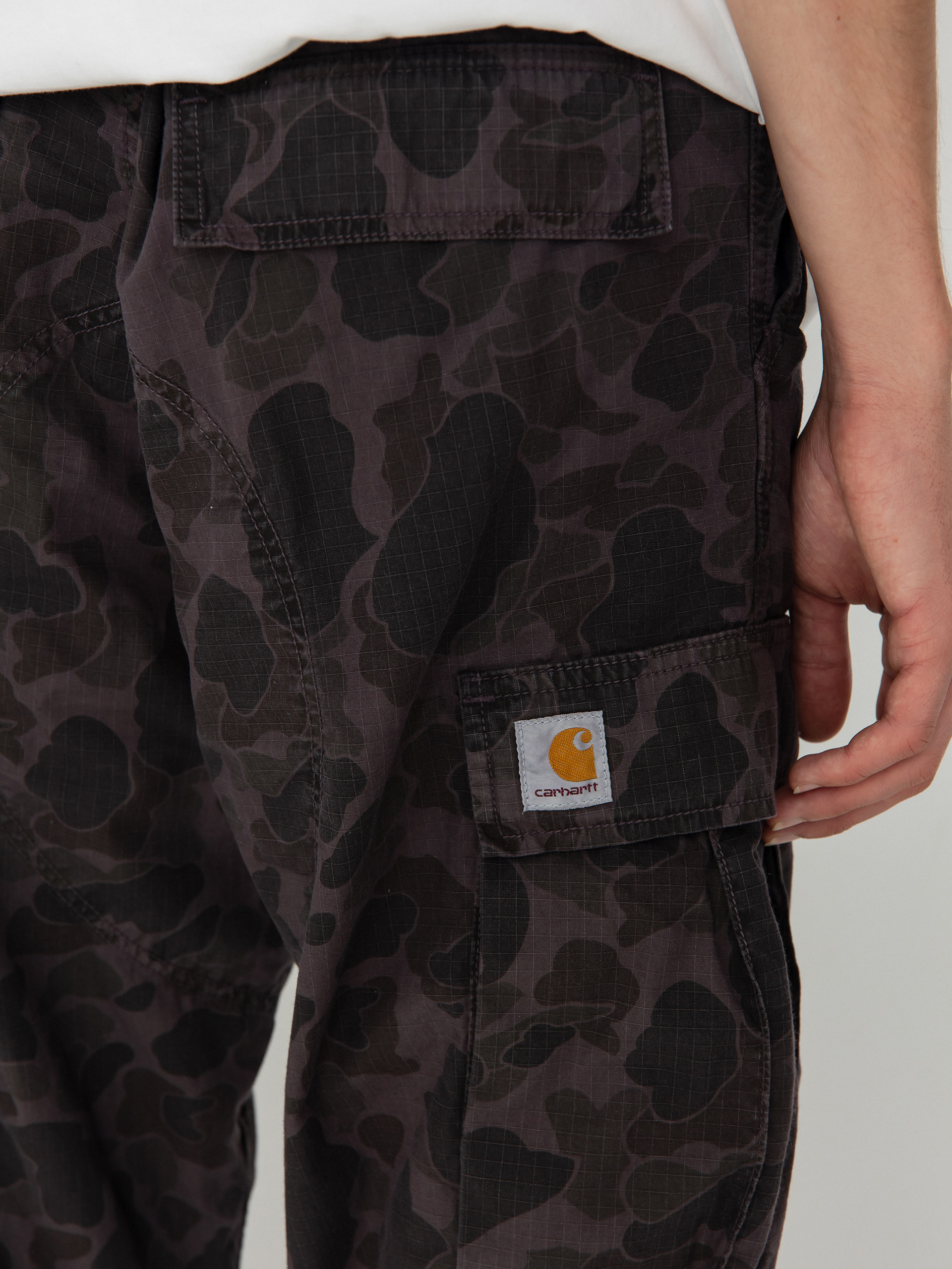 Pantaloni Carhartt WIP Duck Cargo (camo duck/green/graphite)
