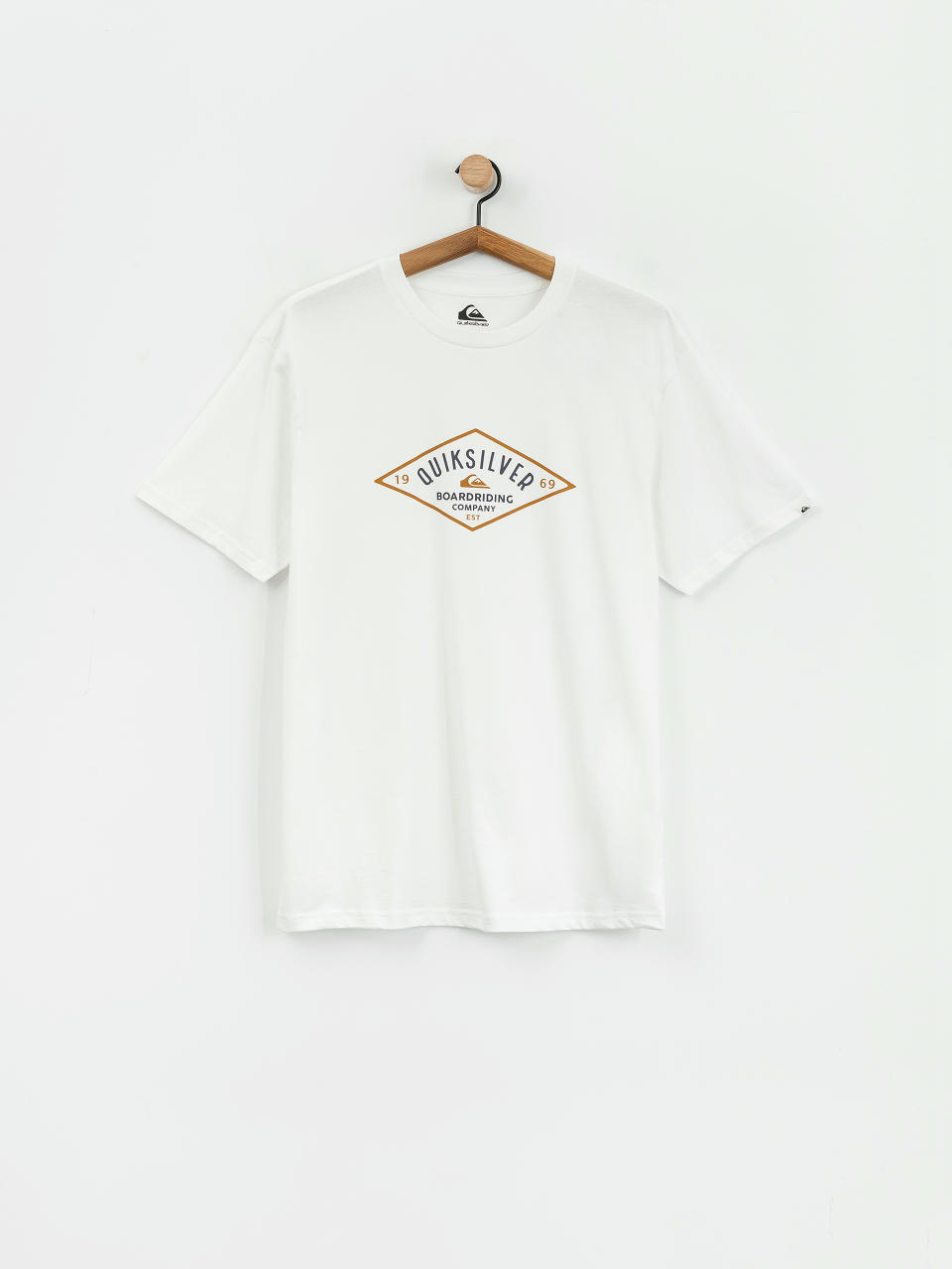 Tricou Quiksilver Qs Diamond Logo (white)