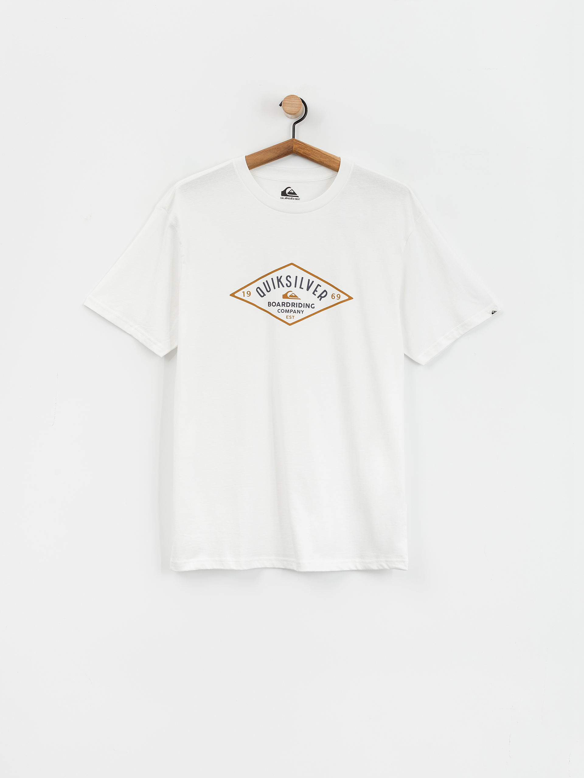 Tricou Quiksilver Qs Diamond Logo (white)