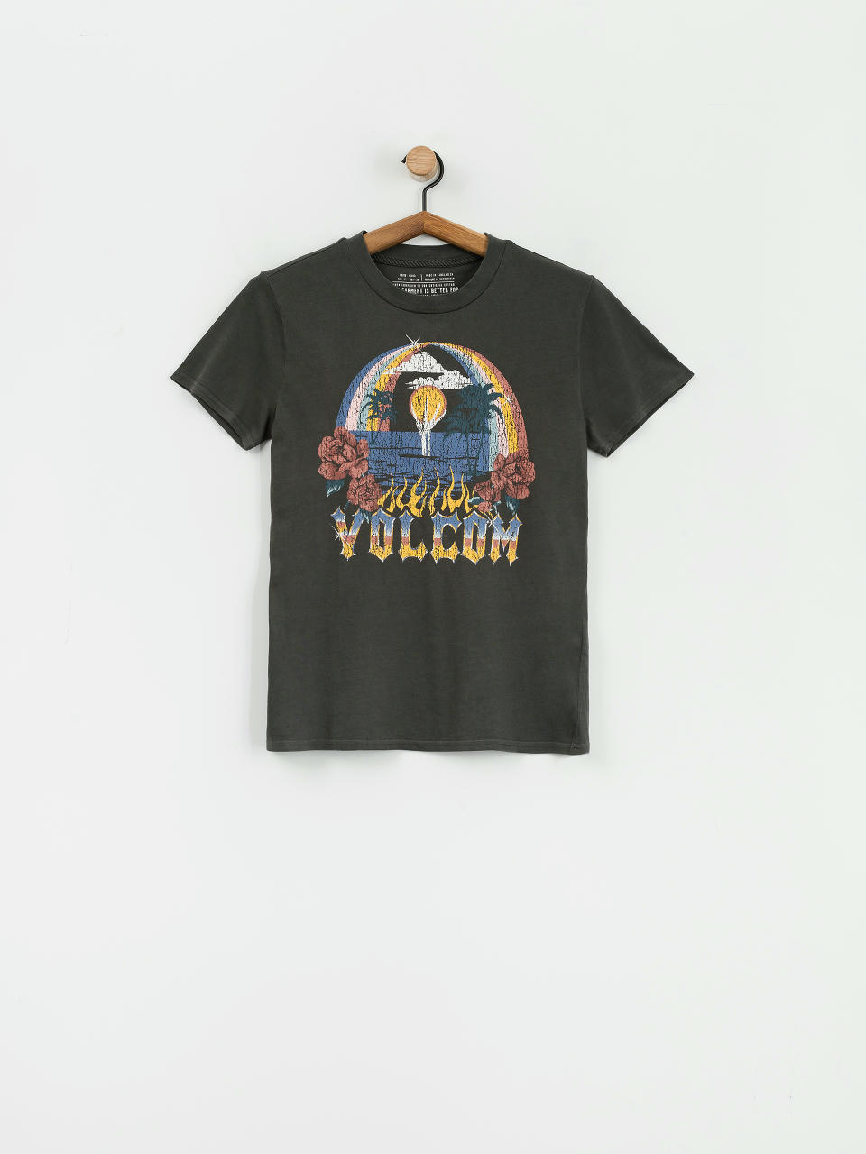 Tricou Volcom Lock It Up Wmn (black)